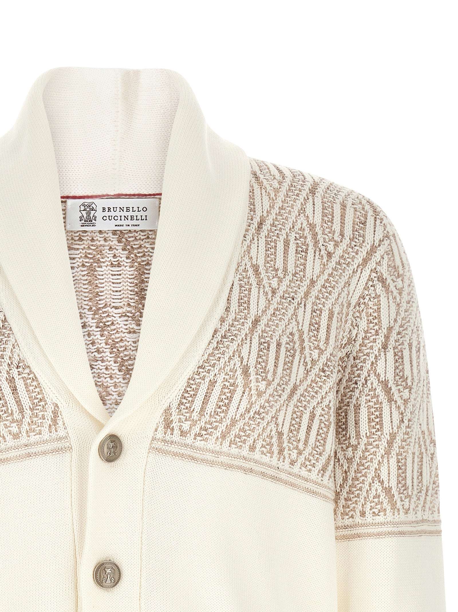 Discover the Brunello Cucinelli Beige Cotton Cardigan, a testament to exquisite craftsmanship and timeless elegance, perfect for those who embody sophistication and style.