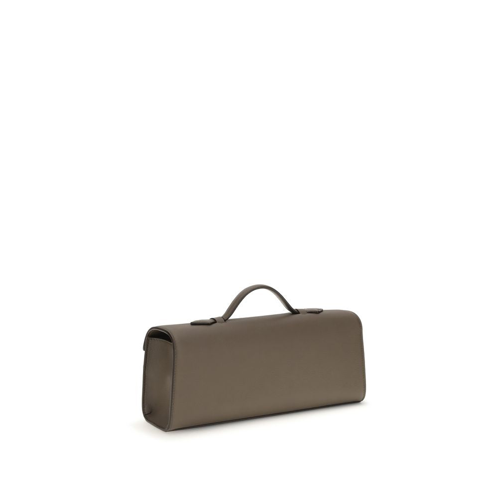 Savette Brown Calf Leather Shoulder Bag - Timeless Elegance