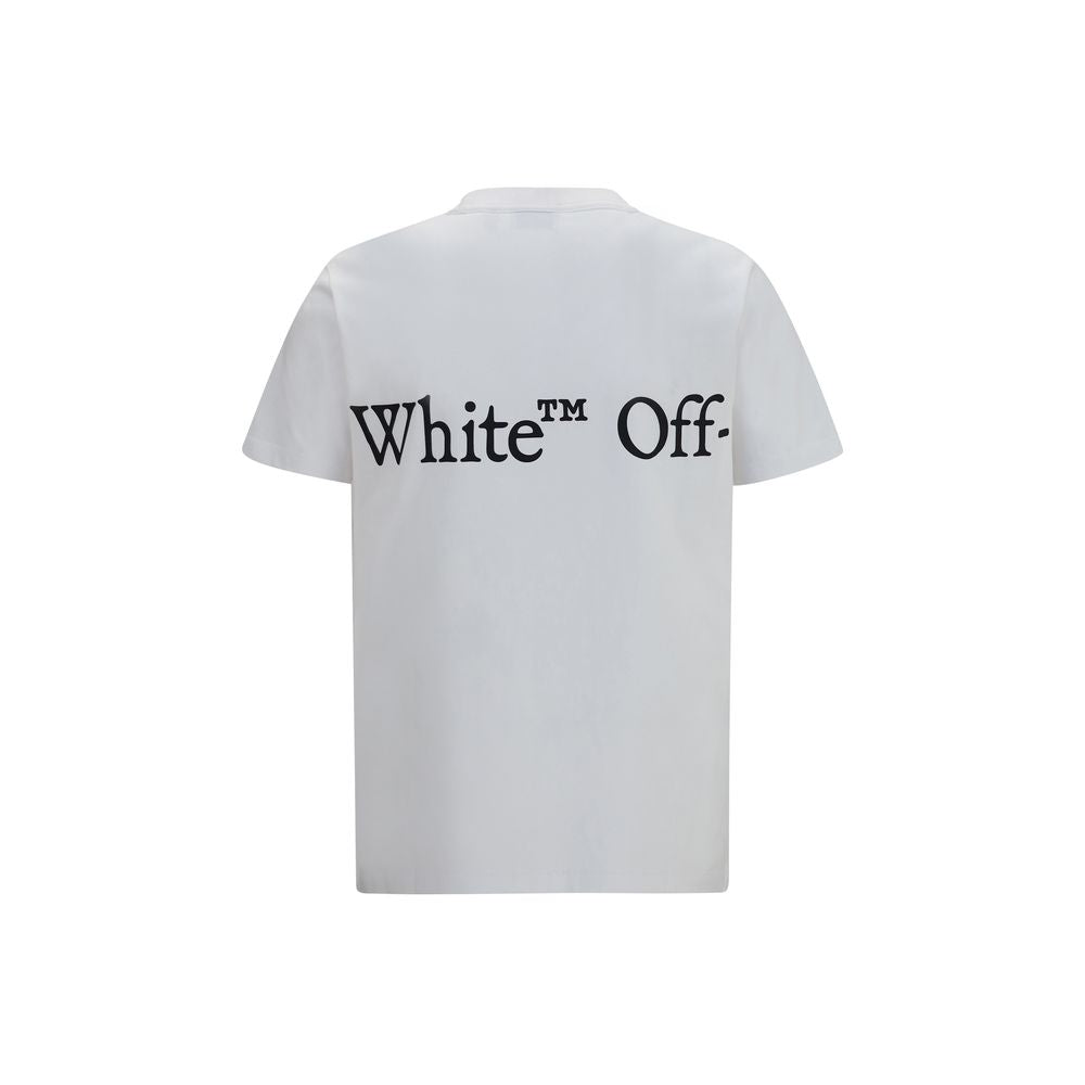 Elevate your wardrobe with the Off-White White Cotton T-Shirt from the AW26 collection, a masterpiece of soft cotton jersey and bold artistry that embodies contemporary luxury.
