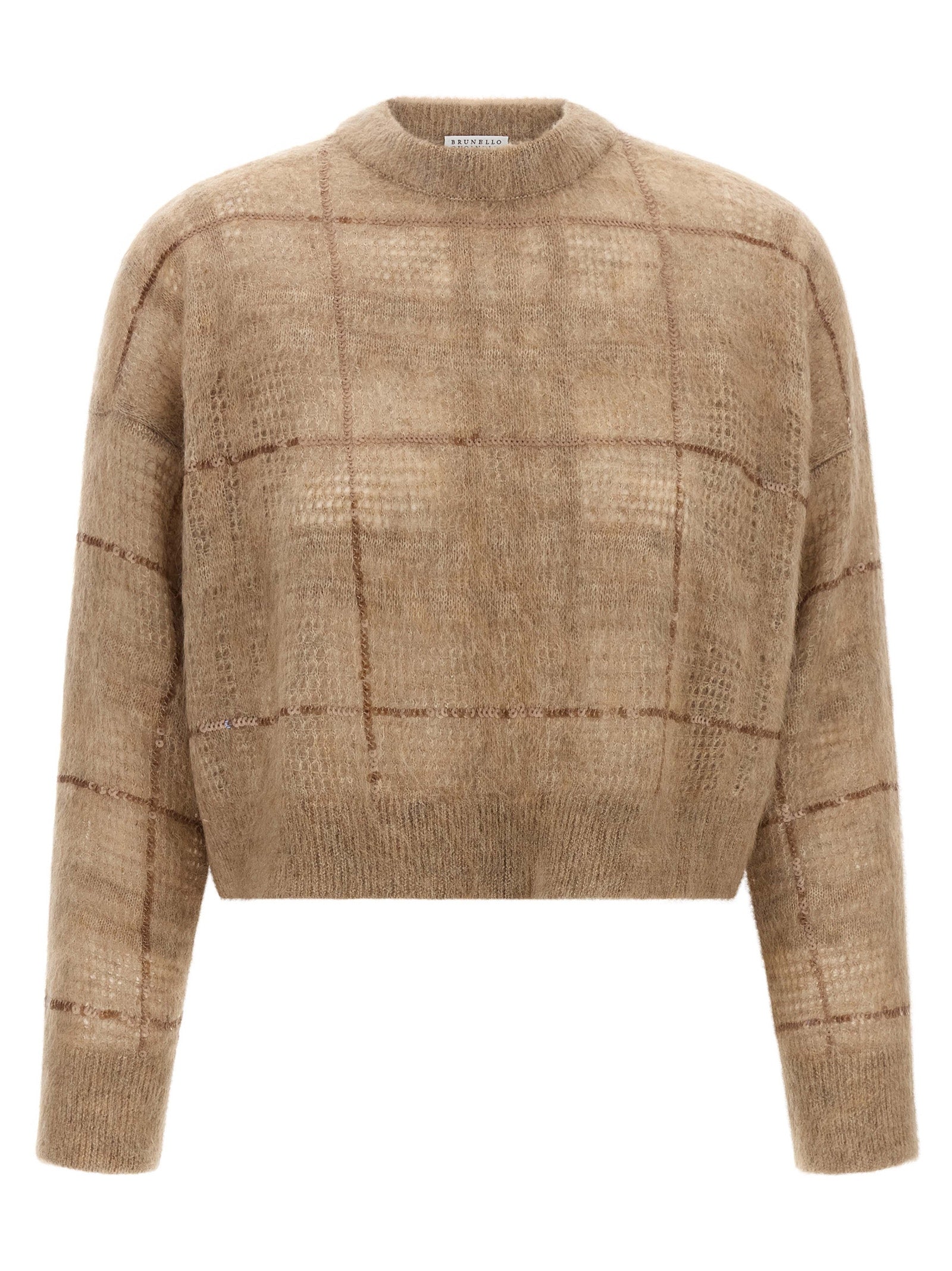 Brunello Cucinelli Beige Wool Cardigan - Timeless Luxury Elegance