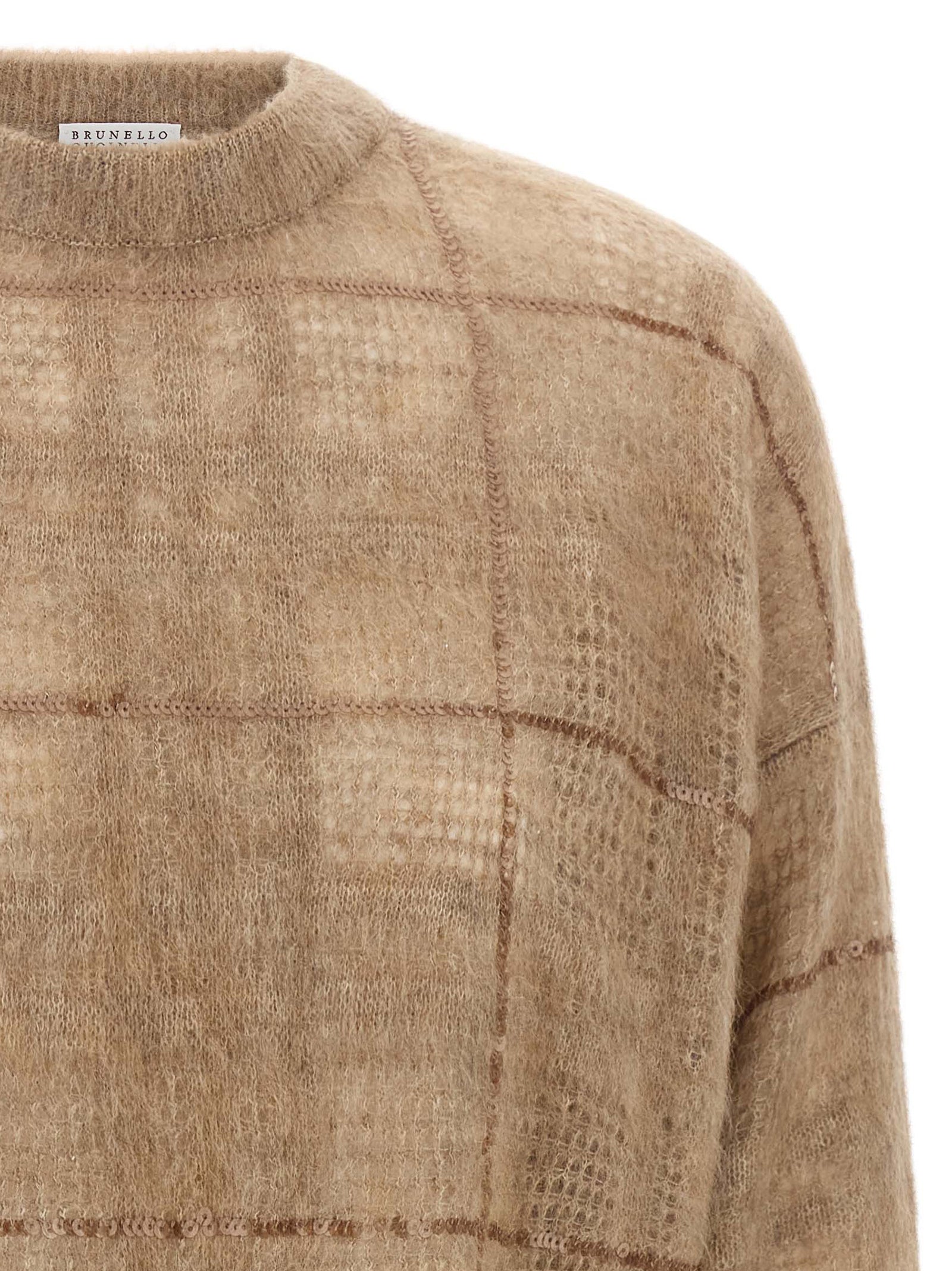 Brunello Cucinelli Beige Wool Cardigan - Luxe Craftsmanship
