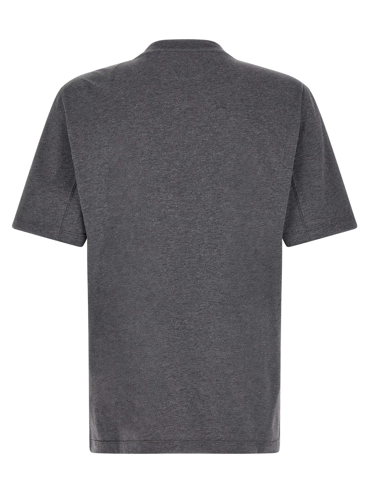 Brunello Cucinelli Gray Cotton T-Shirt - Timeless Luxury Essential