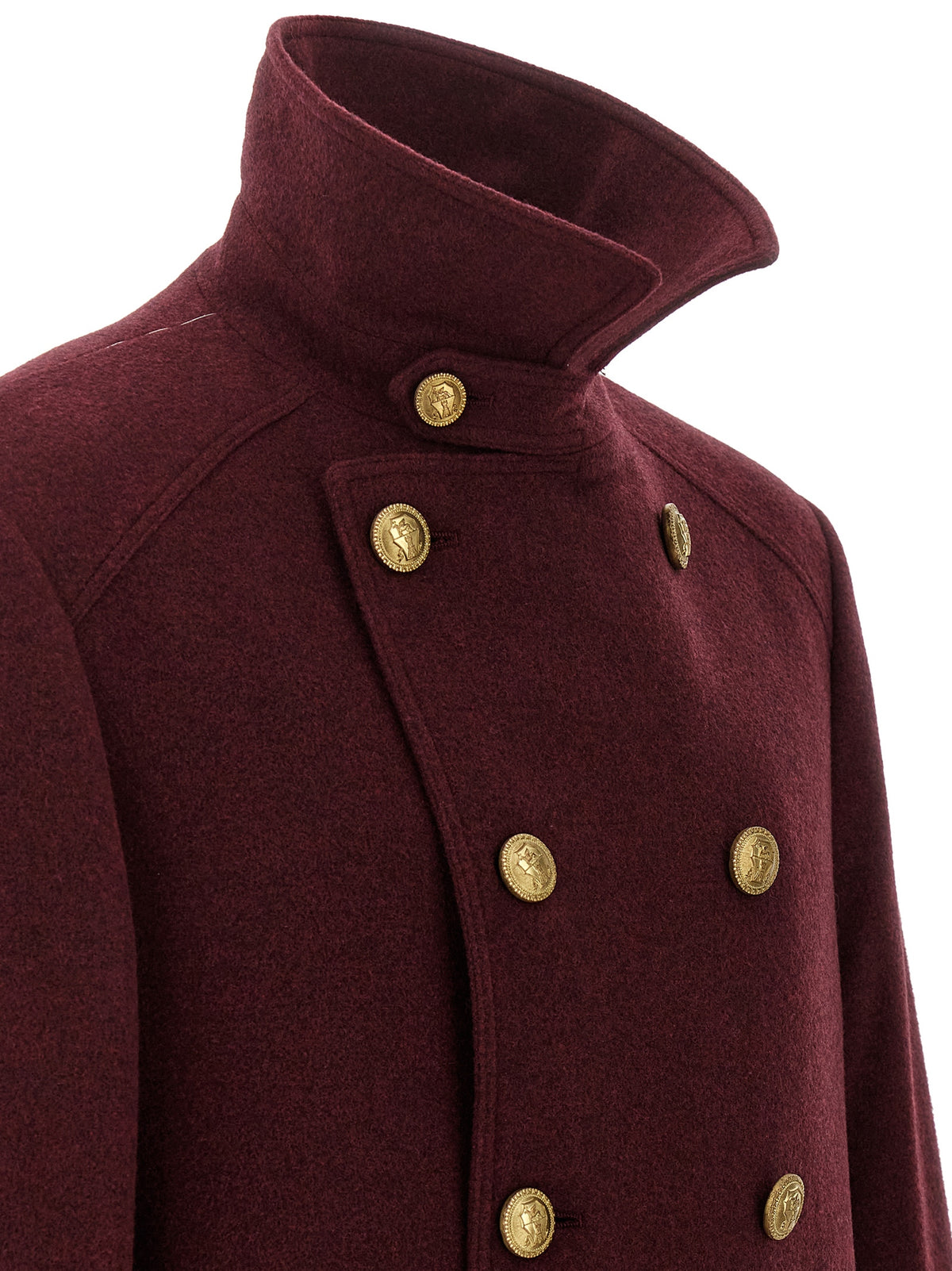 Indulge in the exquisite Brunello Cucinelli Bordeaux Cashmere Coat, a masterpiece of pure cashmere, embodying timeless elegance and unmatched craftsmanship for the discerning connoisseur.
