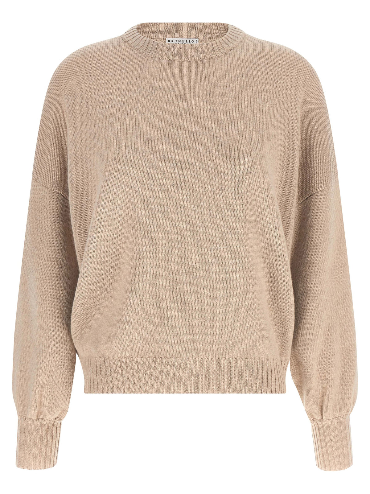 Experience the epitome of luxury with the Brunello Cucinelli Beige Cashmere Cardigan, crafted from pure cashmere, blending timeless elegance with exquisite artistry.