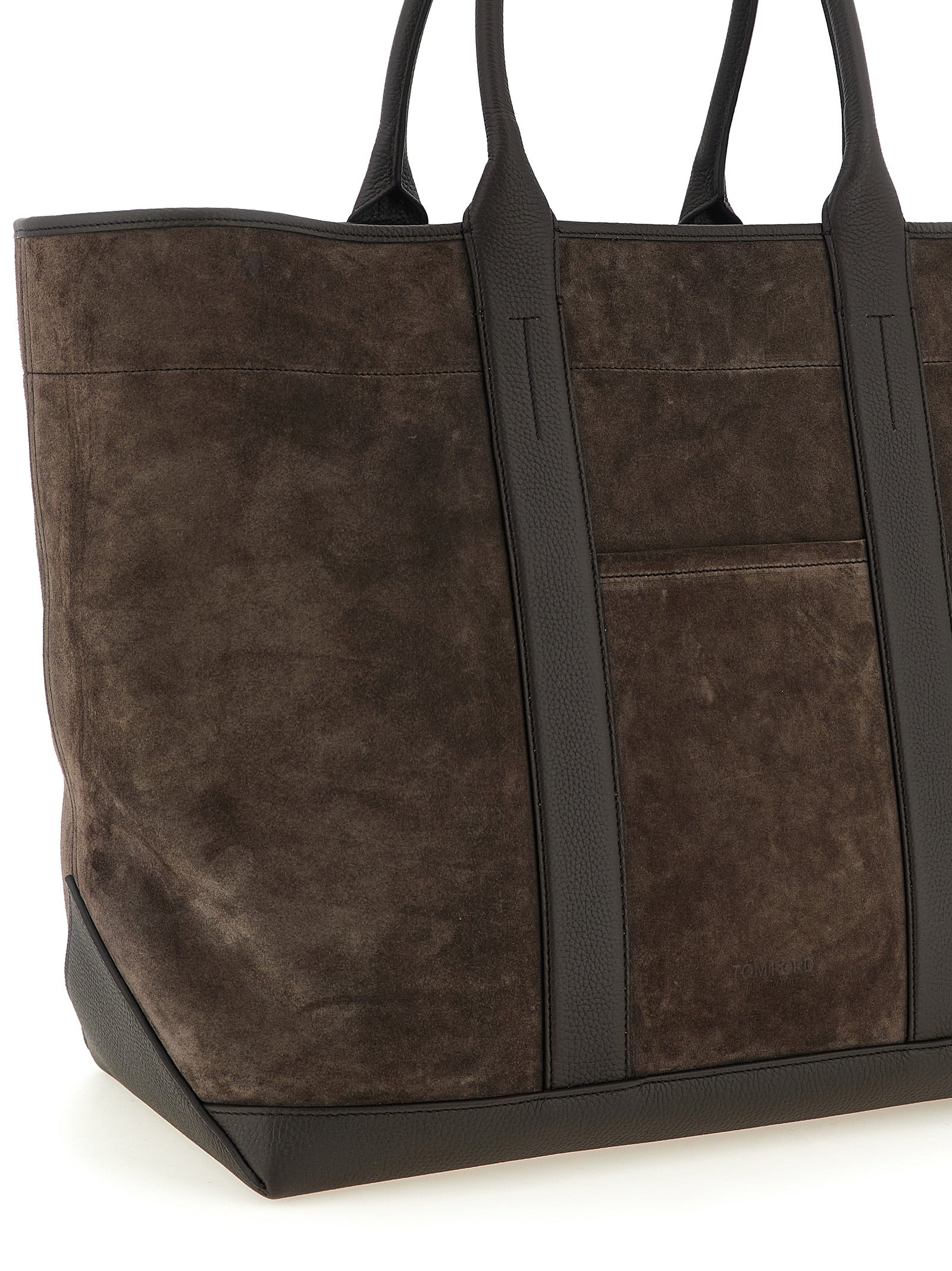 Tom Ford Brown Calfskin Tote Bag - Exquisite Luxury Accessory