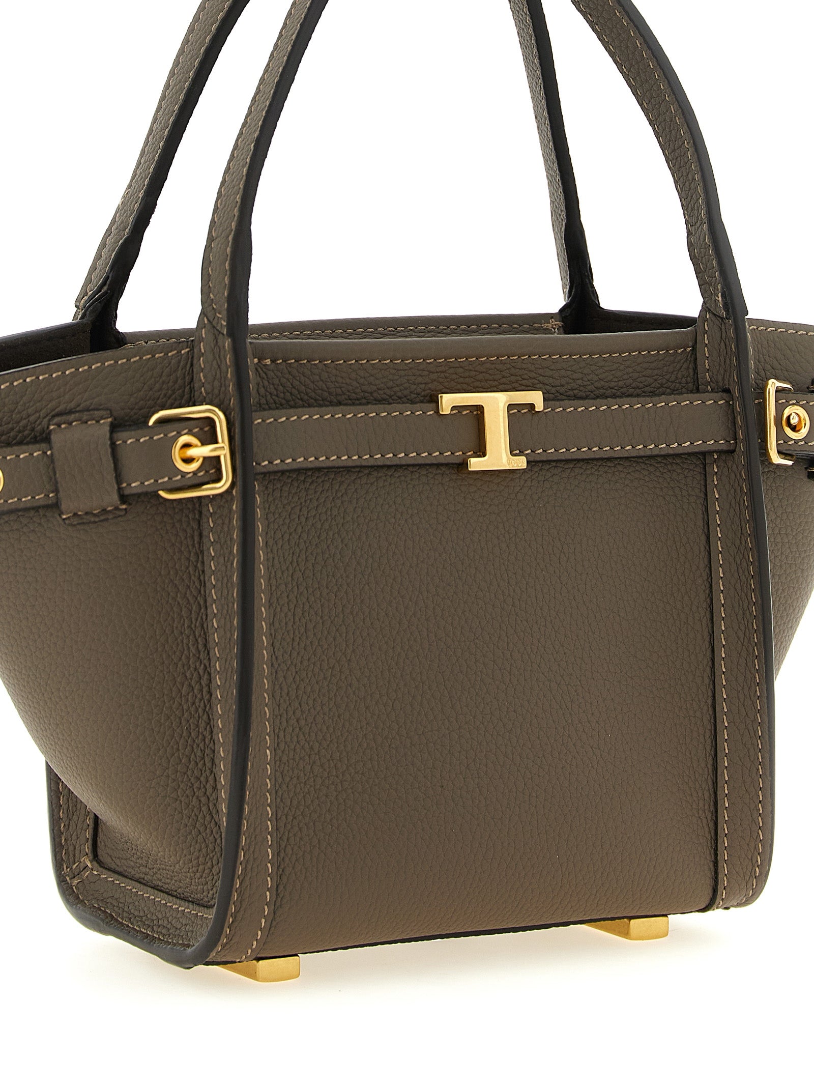 Tod's Gray Calfskin Tote Bag - Timeless Luxury Redefined
