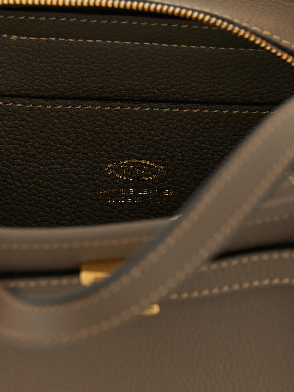 Tod's Gray Calfskin Tote Bag - Exquisite Italian Luxury Accessory