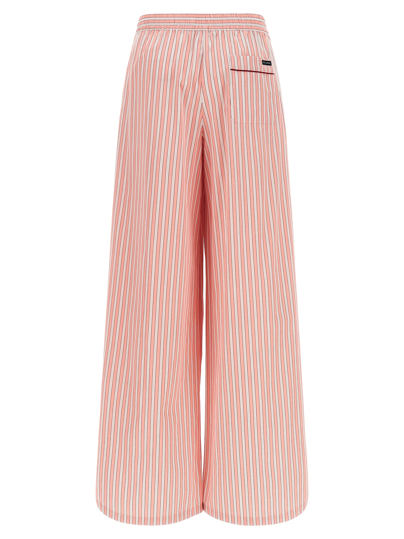 Experience the exquisite allure of Dolce & Gabbana's multicolor cotton bottoms, crafted in Italy from a luxurious blend of cotton and silk, perfect for elegant lounging.