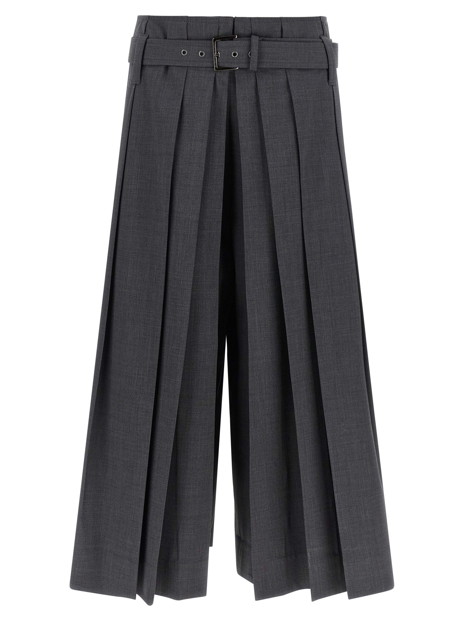 Brunello Cucinelli Gray Virgin Wool Bermuda Shorts - Timeless Elegance