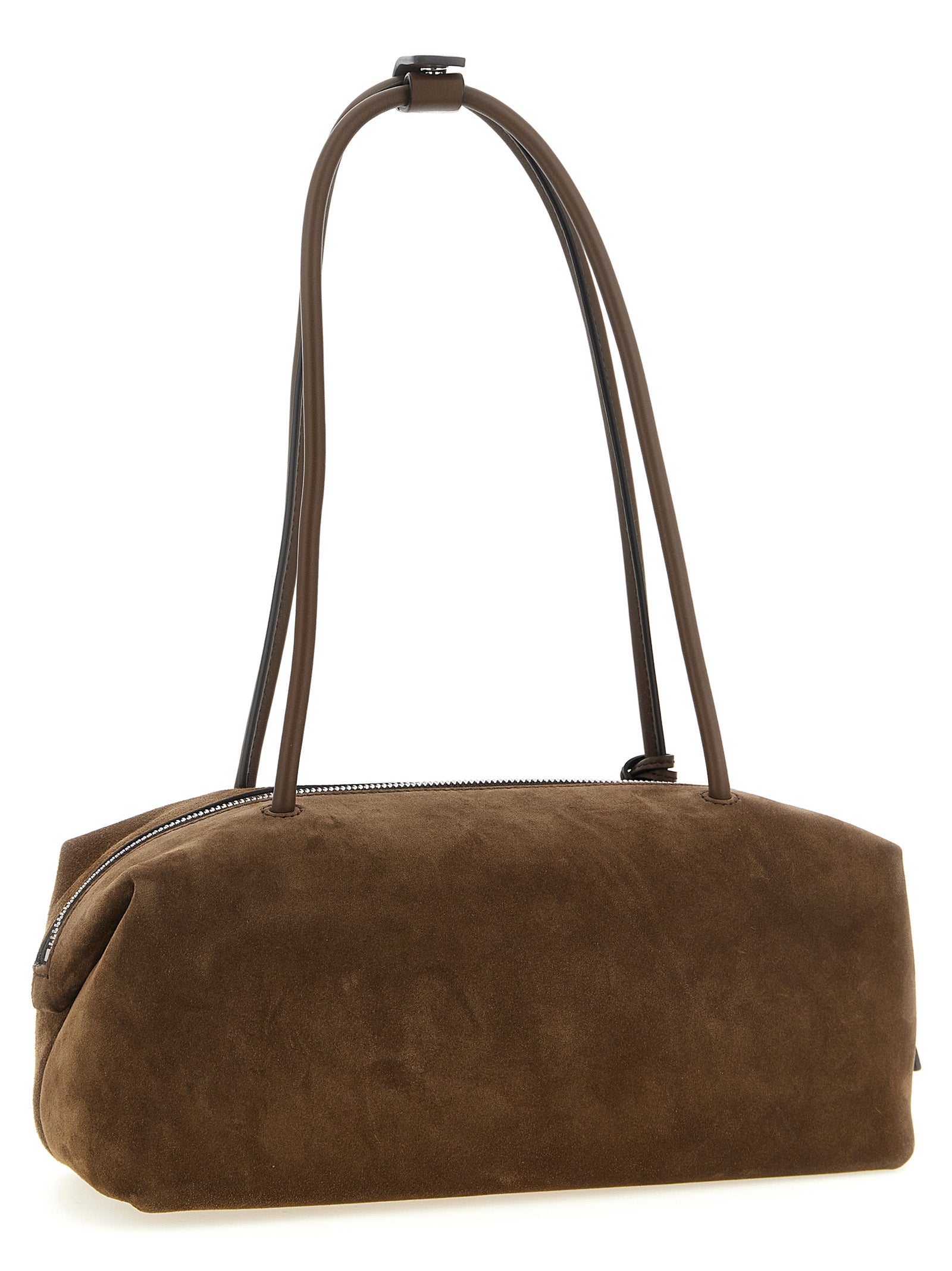 Indulge in the timeless elegance of the Max Mara Brown Calfskin Shoulder Bag, a luxurious testament to Italian craftsmanship, perfect for elevating any ensemble.