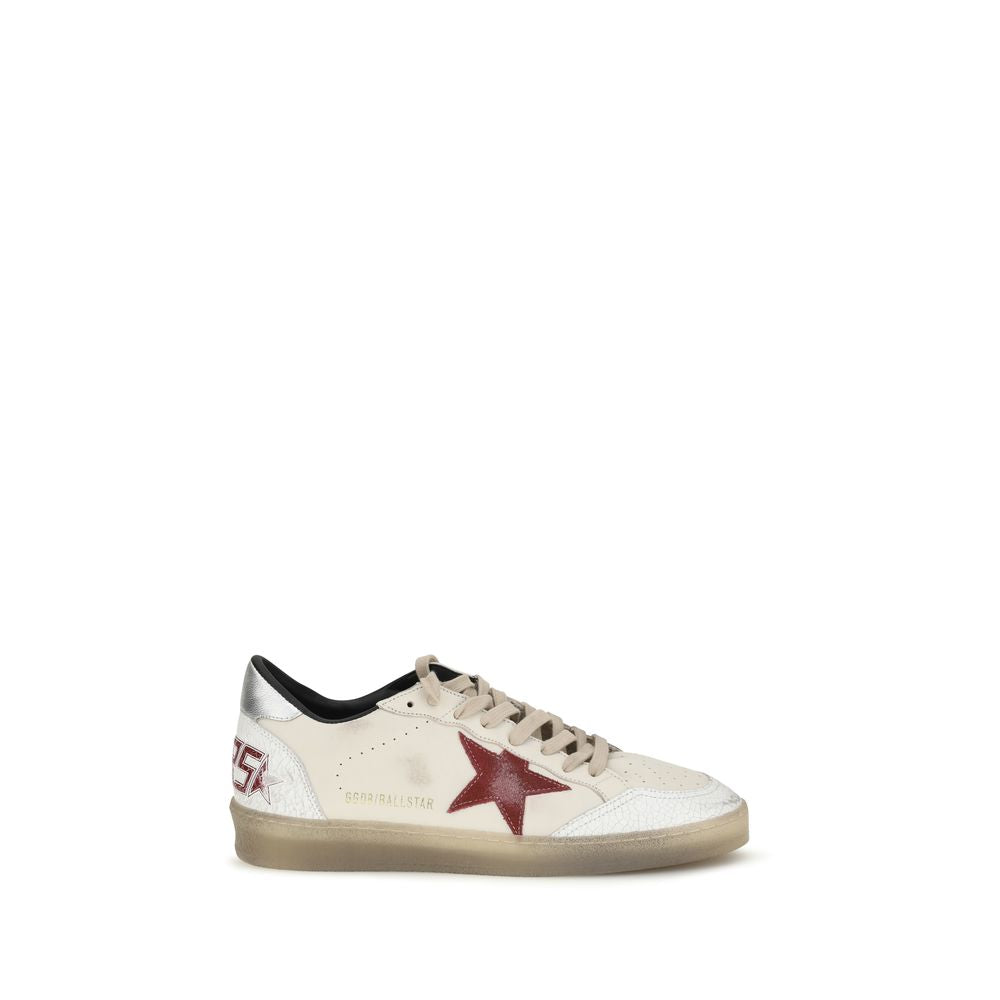 Golden Goose White Calf Leather Low Top Sneakers - Luxury Redefined