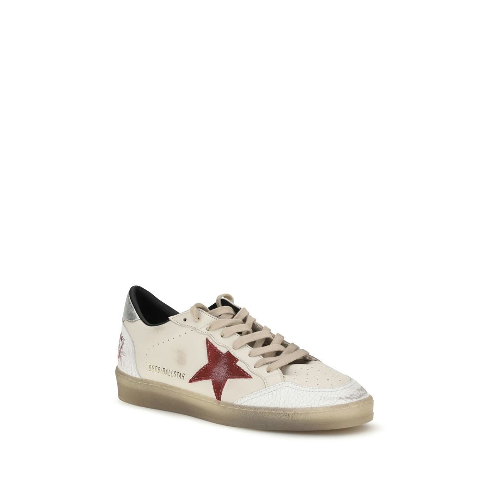 Golden Goose White Calf Leather Low Top Sneakers - Luxury Redefined