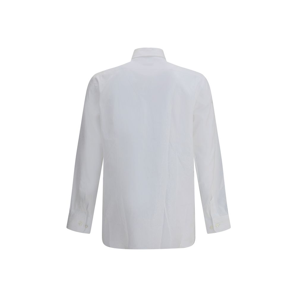 Etro White Cotton Dress Shirt - Timeless Luxury for the Discerning