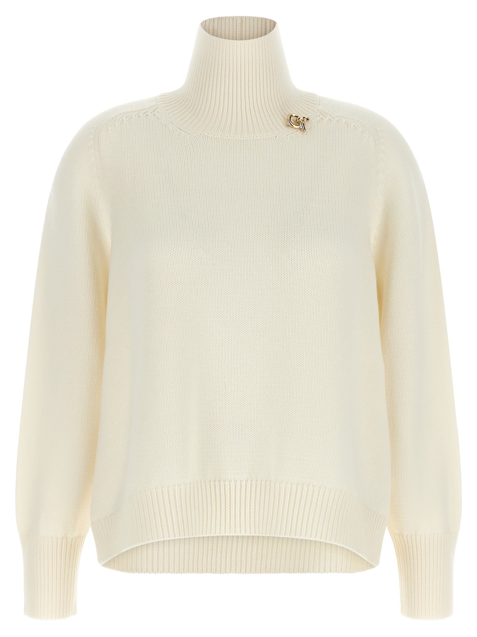 Discover the Fabiana Filippi White Virgin Wool Cardigan, an exquisite blend of luxury and comfort, crafted from 100% virgin wool for timeless elegance.