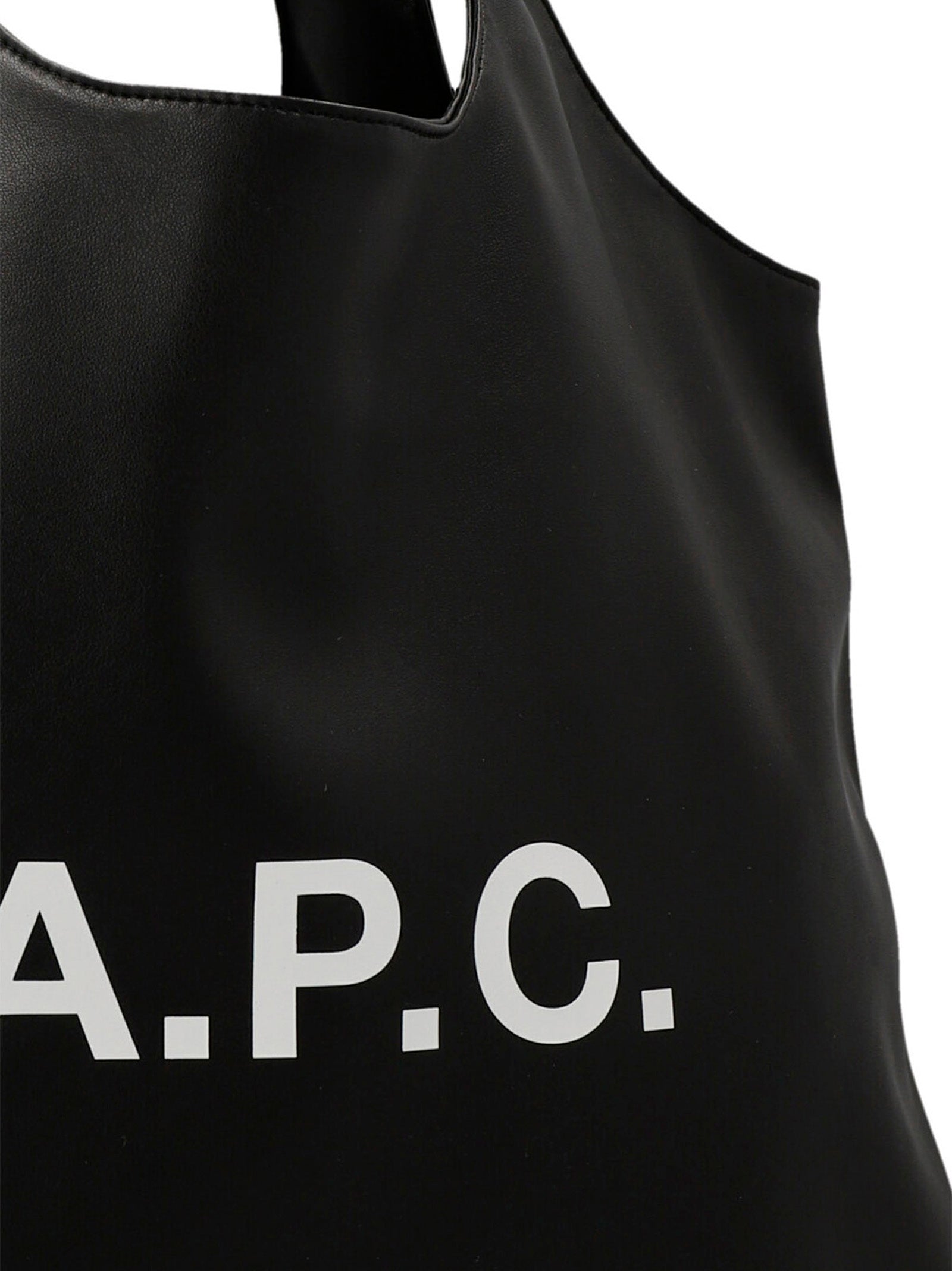 A.P.C. Black Polyethylene Tote Bag