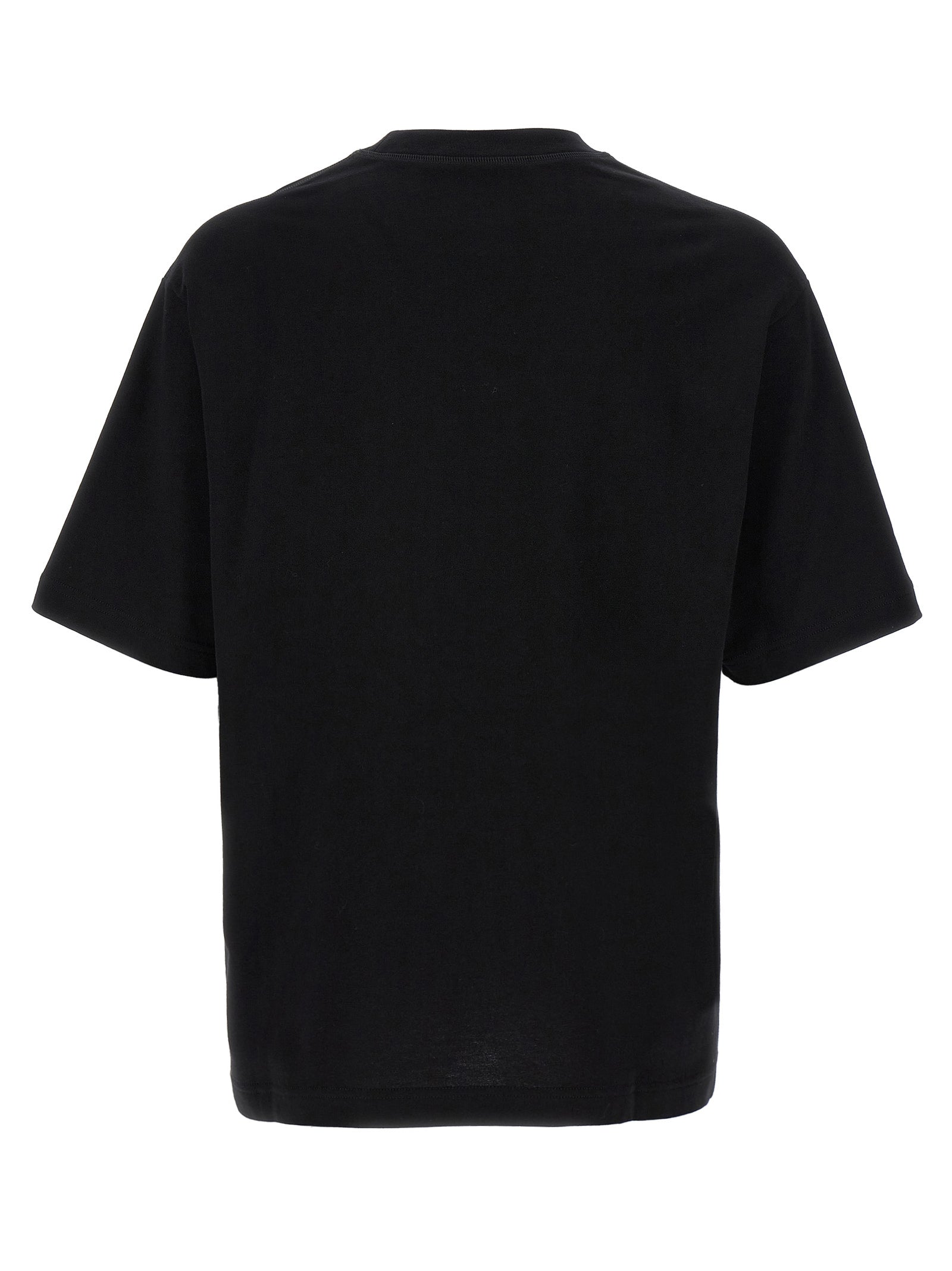 Elevate your wardrobe with the Gucci Black Cotton T-Shirt, a luxurious blend of exquisite craftsmanship and timeless elegance, perfect for discerning tastes.