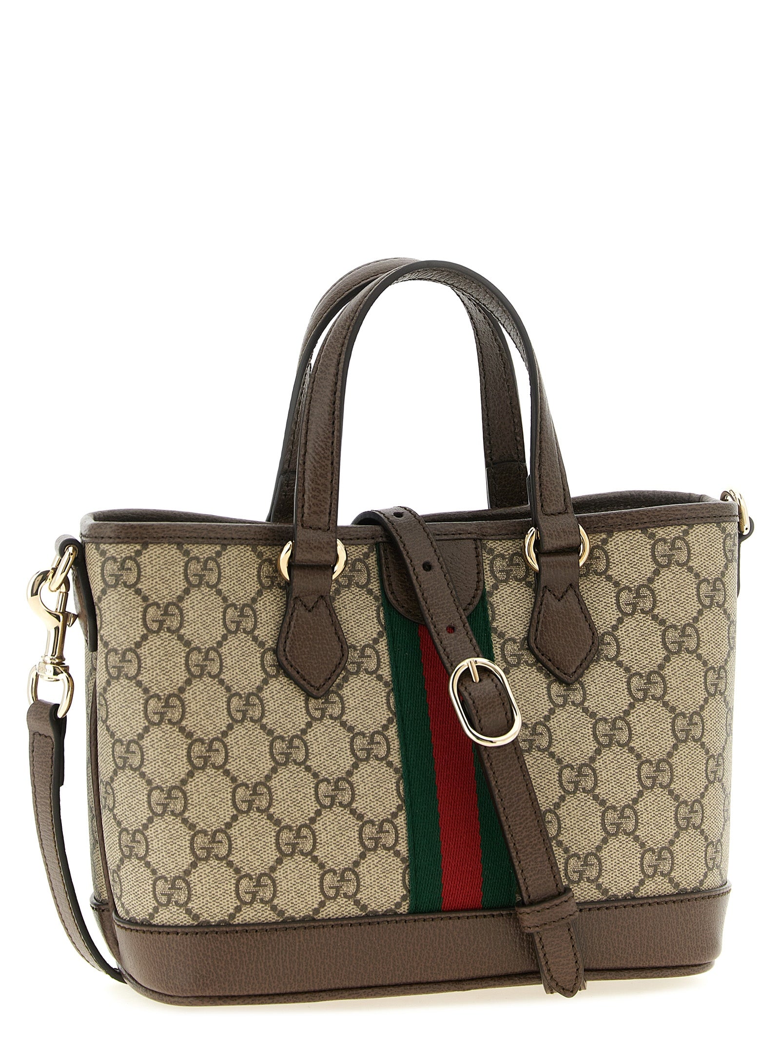 Indulge in the exquisite Gucci Multicolor Polyethylene Crossbody Bag, a luxurious blend of iconic design and premium materials, perfect for elevating any ensemble.