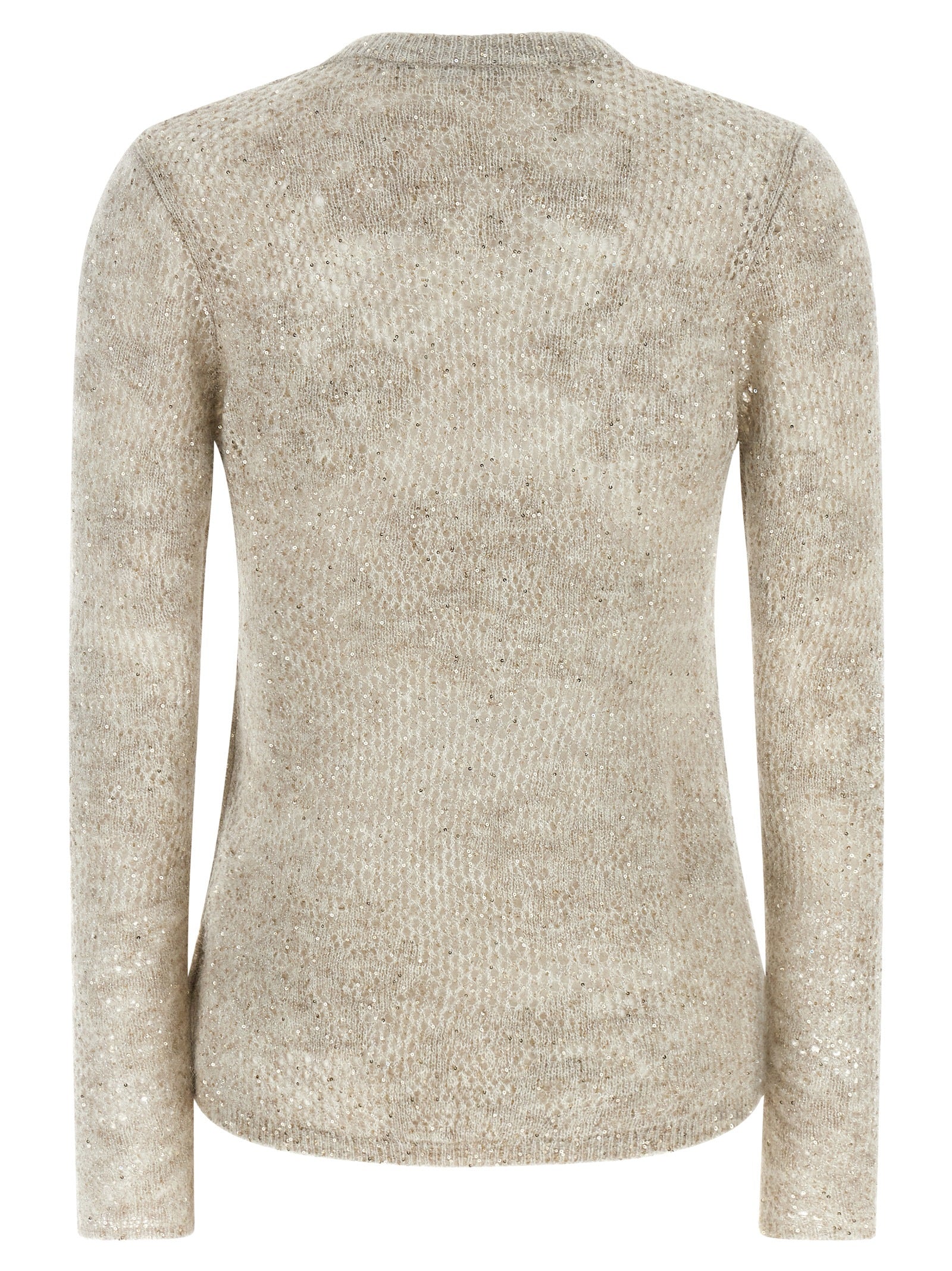 Brunello Cucinelli Beige Nylon Cardigan - Timeless Luxury Elegance