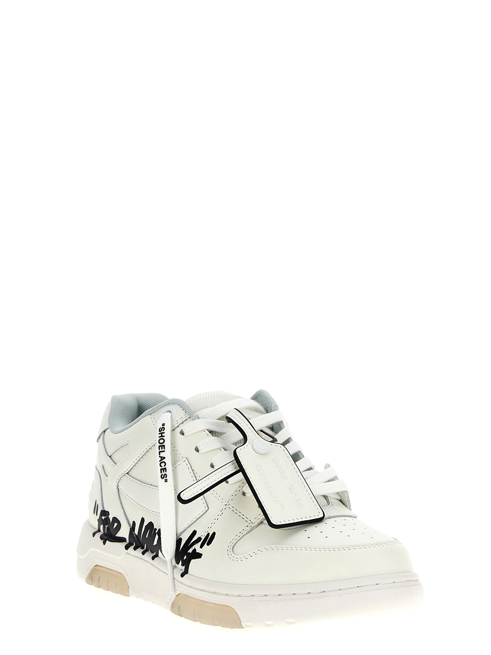 Elevate your style with Off-White Bicolor Bovine Leather Sneakers, where luxurious craftsmanship meets urban sophistication, designed for those who command attention.