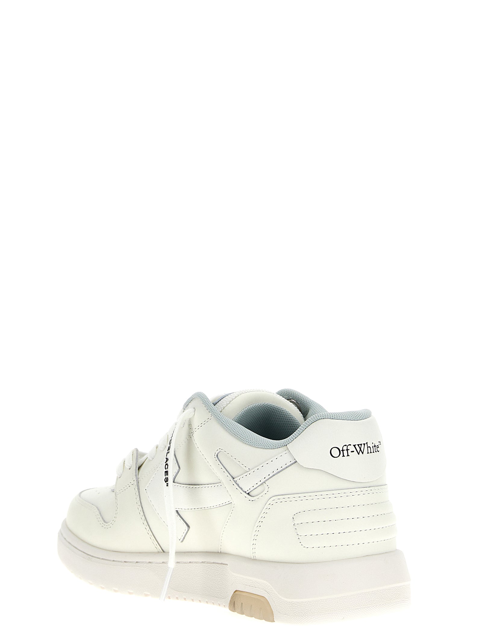 Discover Off-White Bicolor Bovine Leather Sneakers, a blend of luxury craftsmanship and urban elegance, designed for those who command attention and embrace movement.