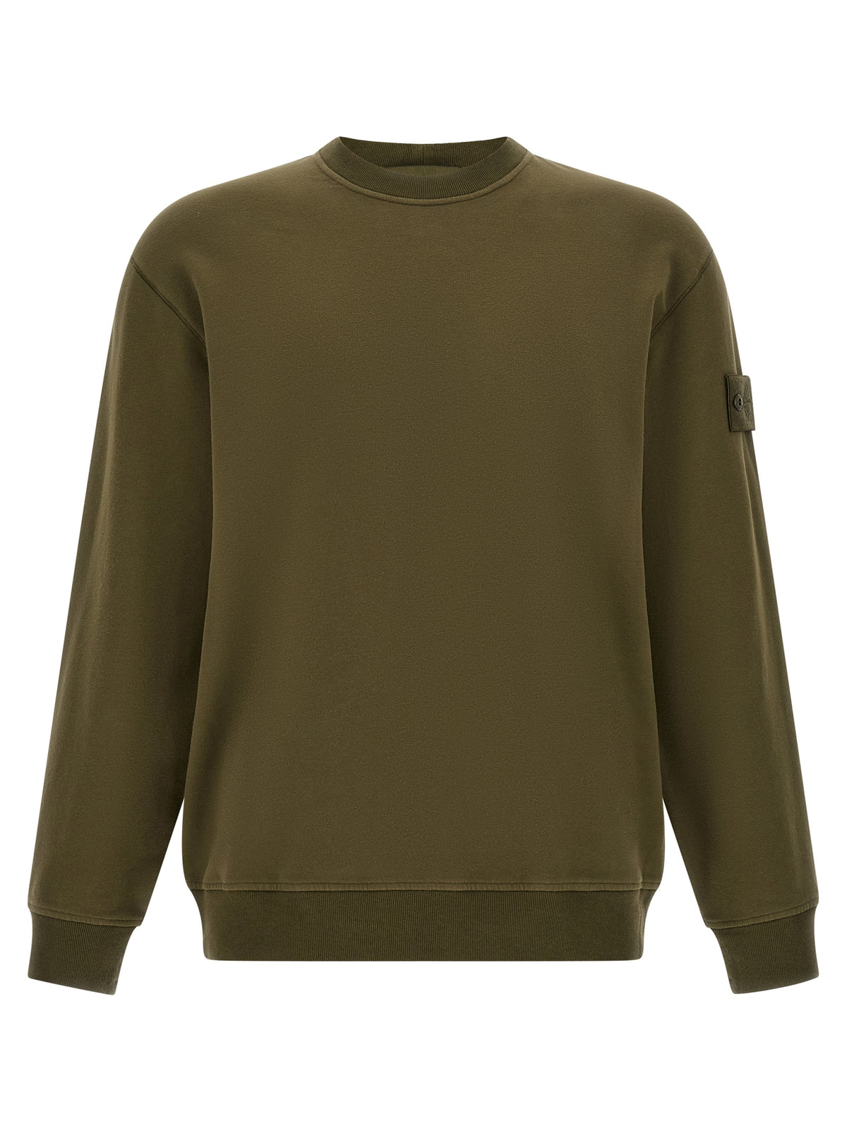 Elevate your wardrobe with the Stone Island Bicolor Cotton Sweatshirt, a blend of luxury and comfort crafted from a refined cotton blend, perfect for discerning tastes.
