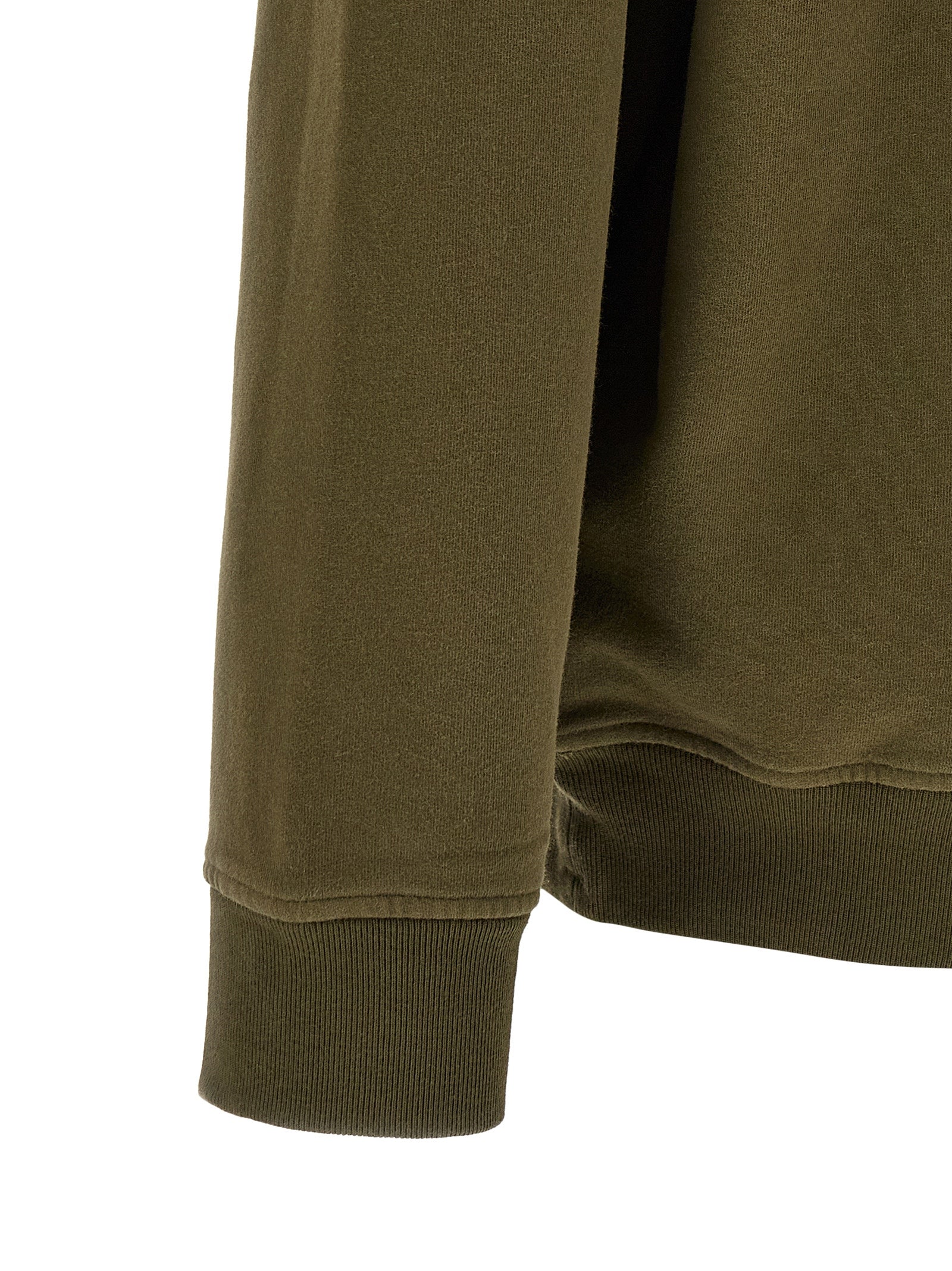 Experience the exquisite Stone Island Bicolor Cotton Sweatshirt, crafted from a luxurious cotton blend, embodying sophistication and timeless elegance for the discerning individual.