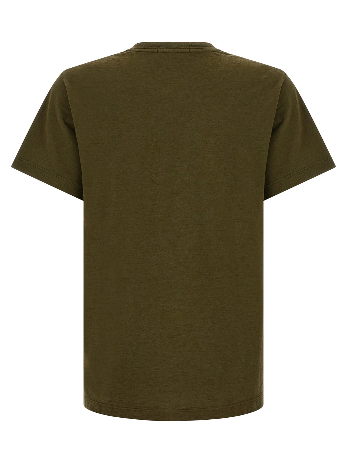 Stone Island Bicolor Cotton T-Shirt - Luxury in Green