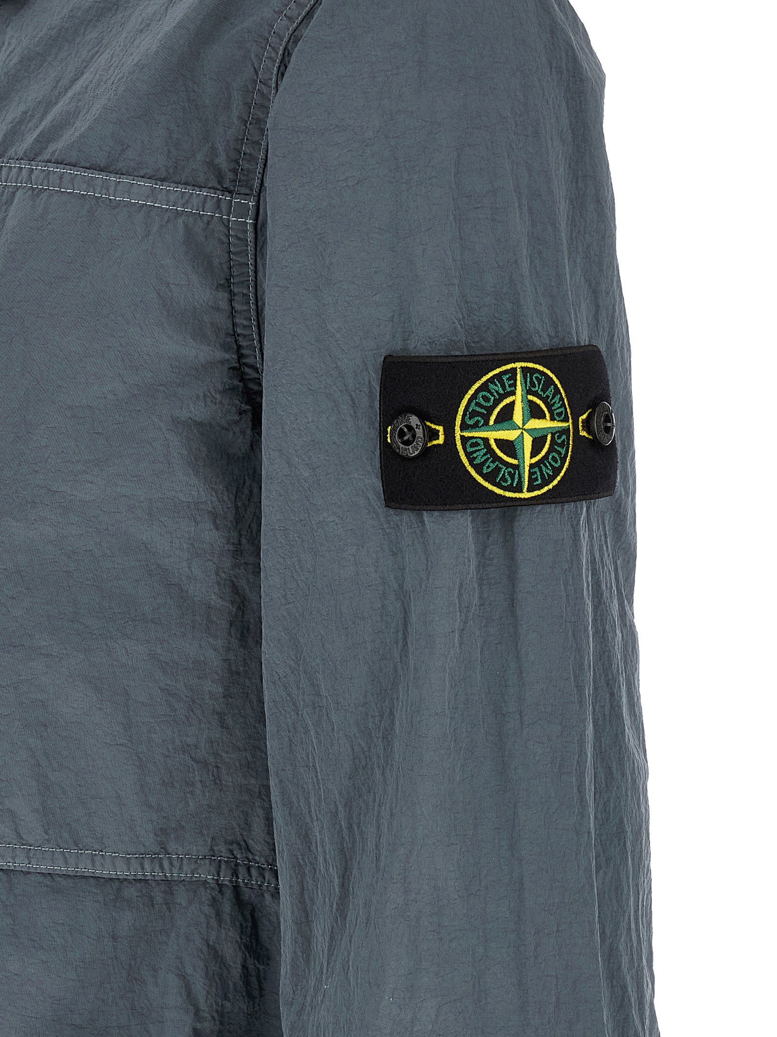 Stone Island Gray Polyamide Blouse
