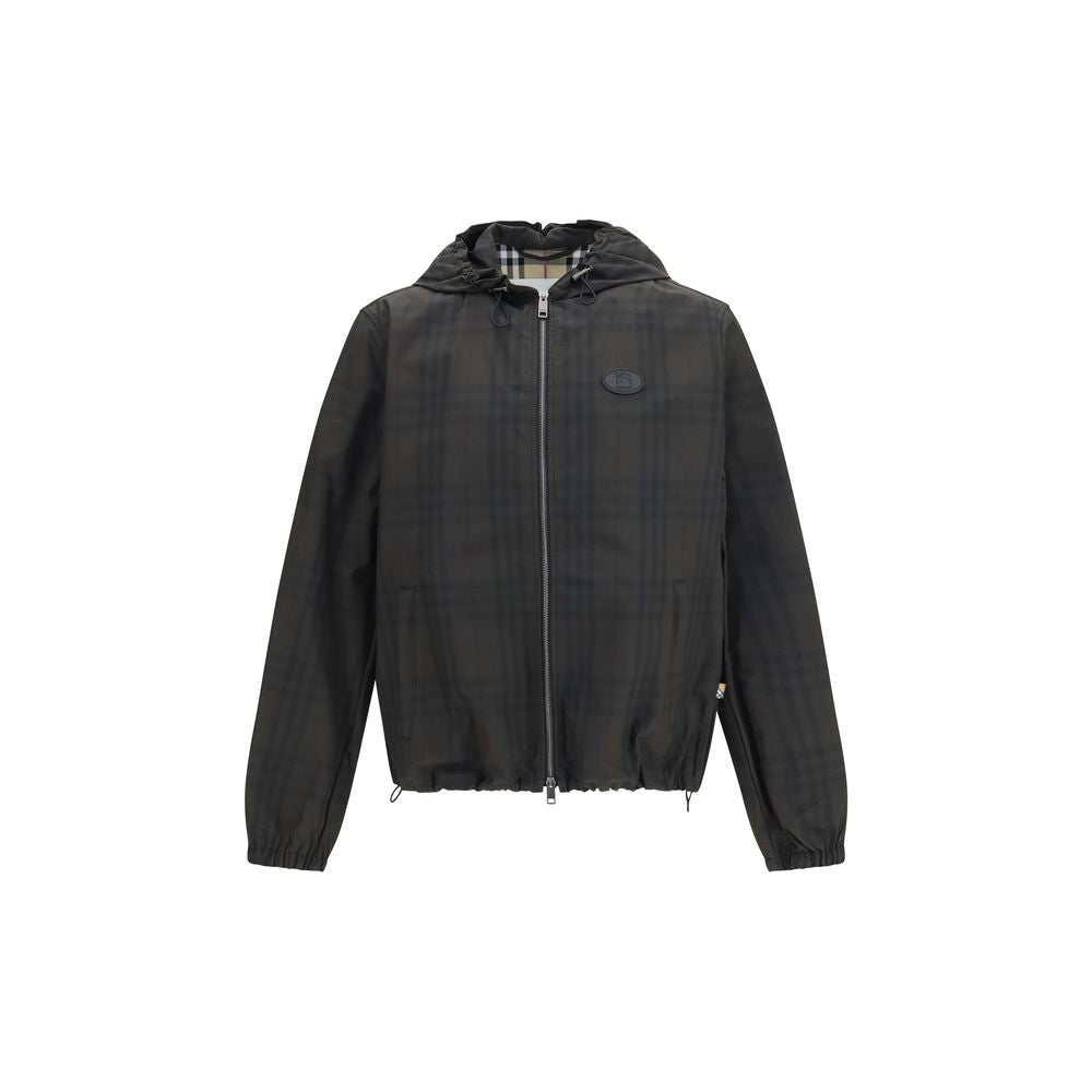 Burberry Brown Cotton Shell Jacket - Luxury Redefined for All