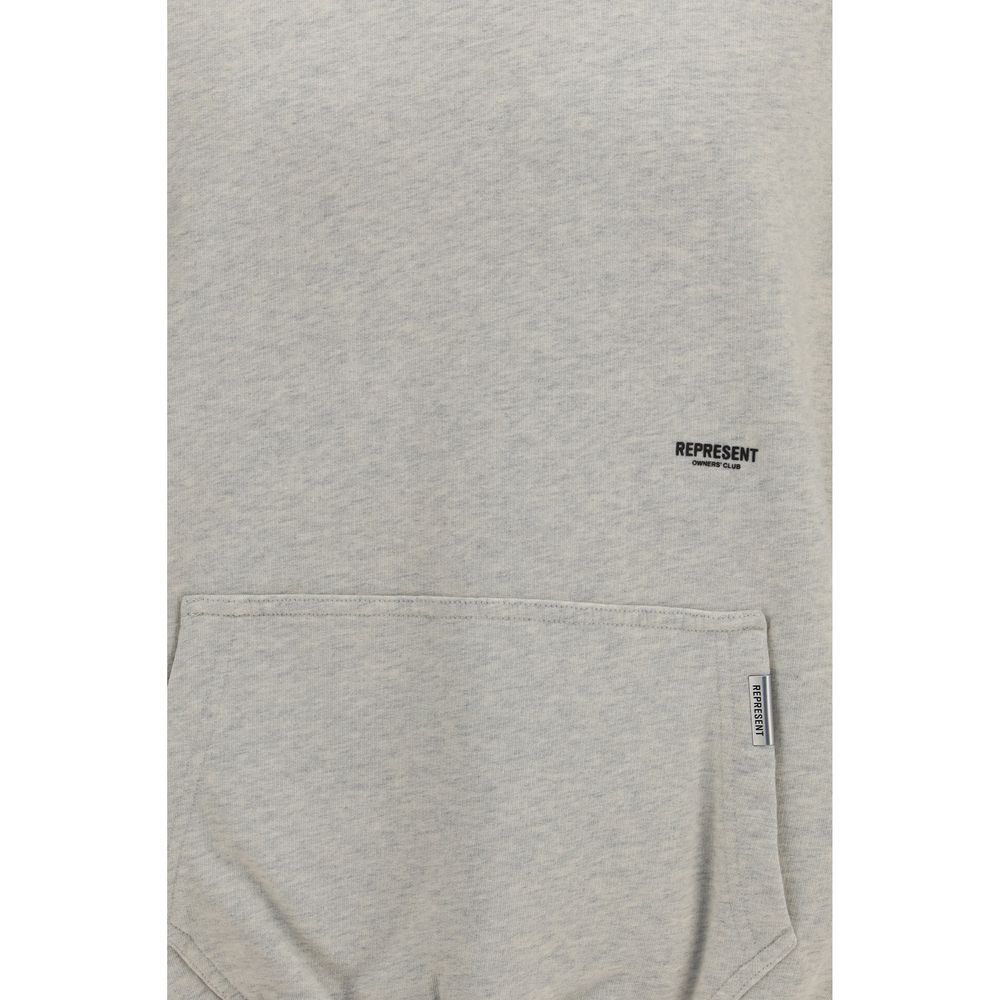 Elevate your wardrobe with the Represent Beige Cotton Sweatshirt from the AW26 collection, a luxurious blend of comfort and style crafted for the discerning individual.