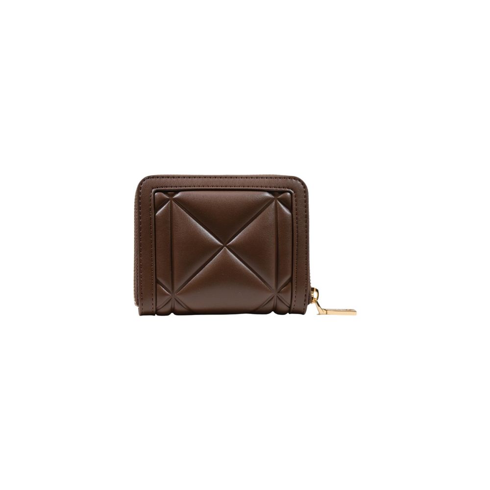 Love Moschino Brown Polyethylene Wallet - Luxurious Elegance