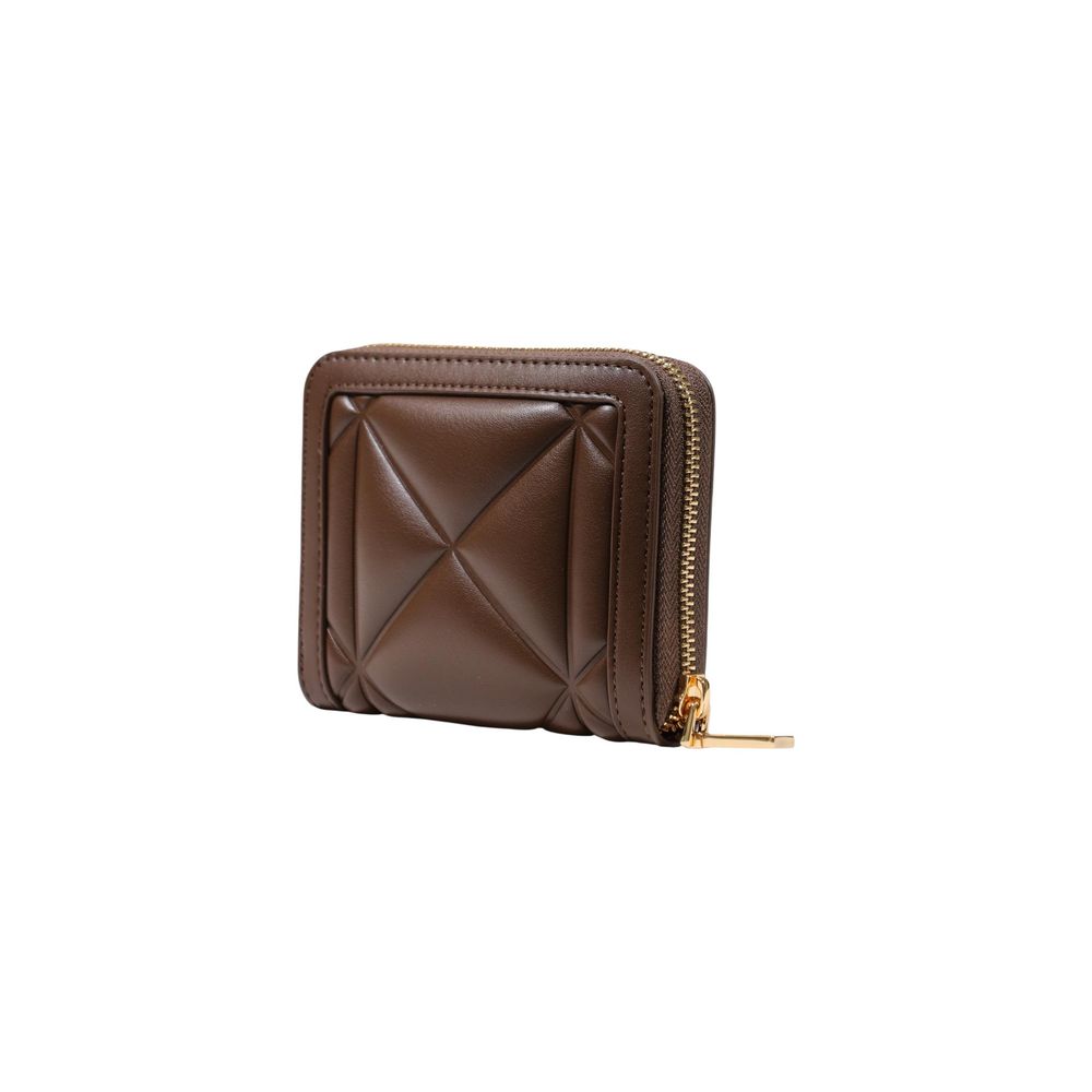 Love Moschino Brown Polyethylene Wallet - Luxurious Elegance