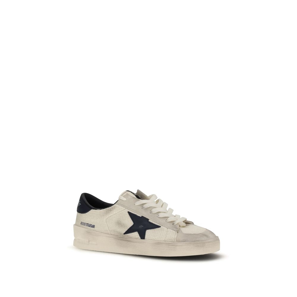 Golden Goose Beige Athletic Sneakers - Luxury Craftsmanship