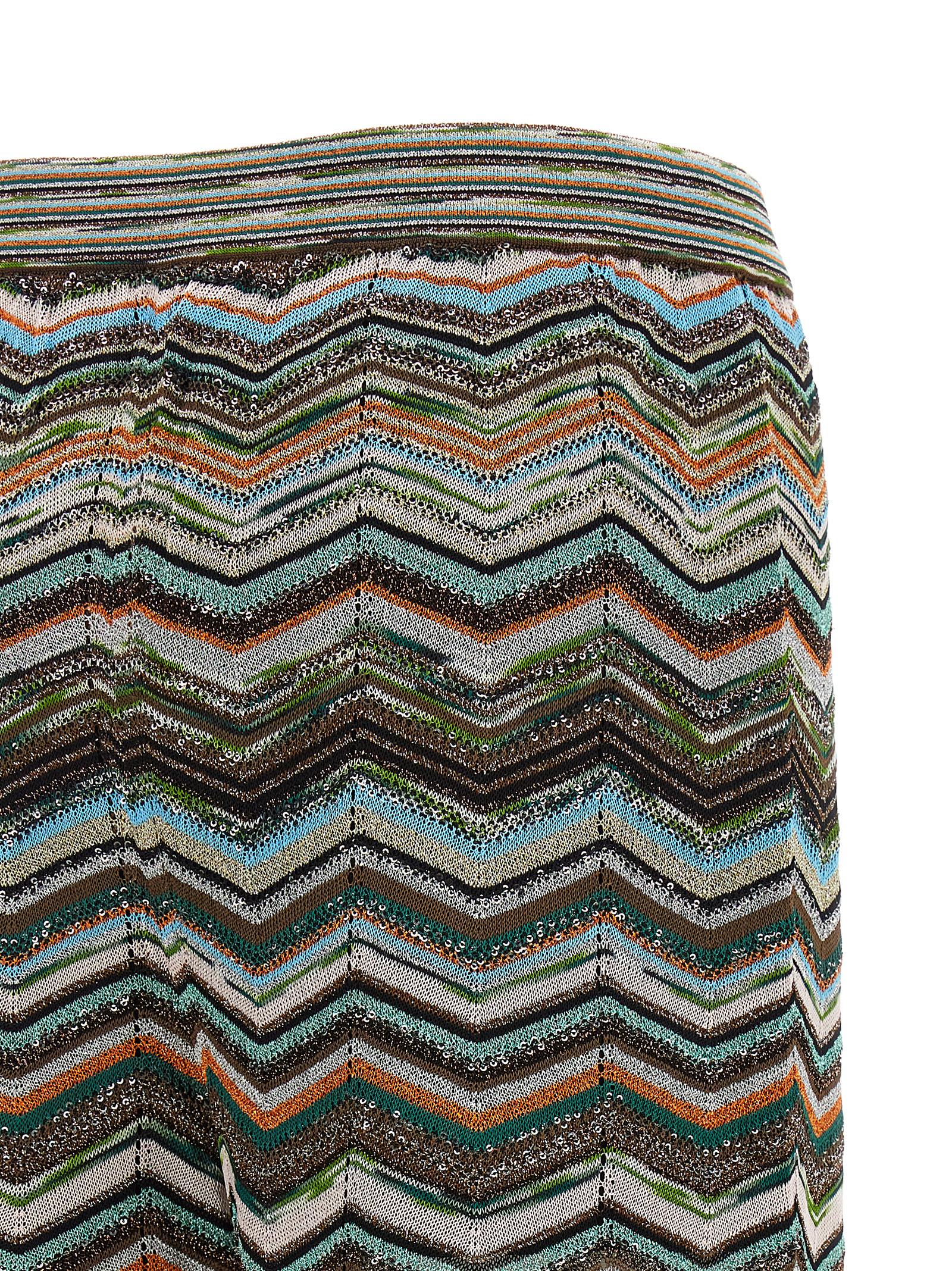 Experience the allure of Missoni's Multicolor Viscose Flared Pants, where exquisite craftsmanship meets vibrant luxury, perfect for commanding attention and celebrating individuality.