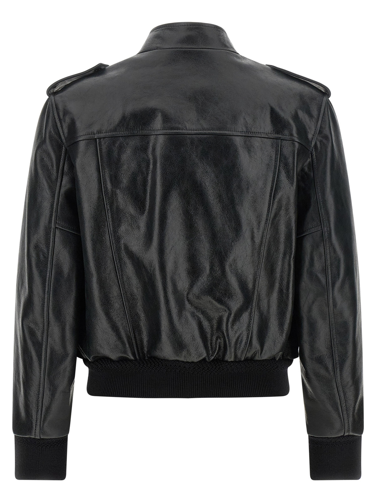 Tom Ford Black Lamb Leather Jacket - Timeless Luxury Redefined