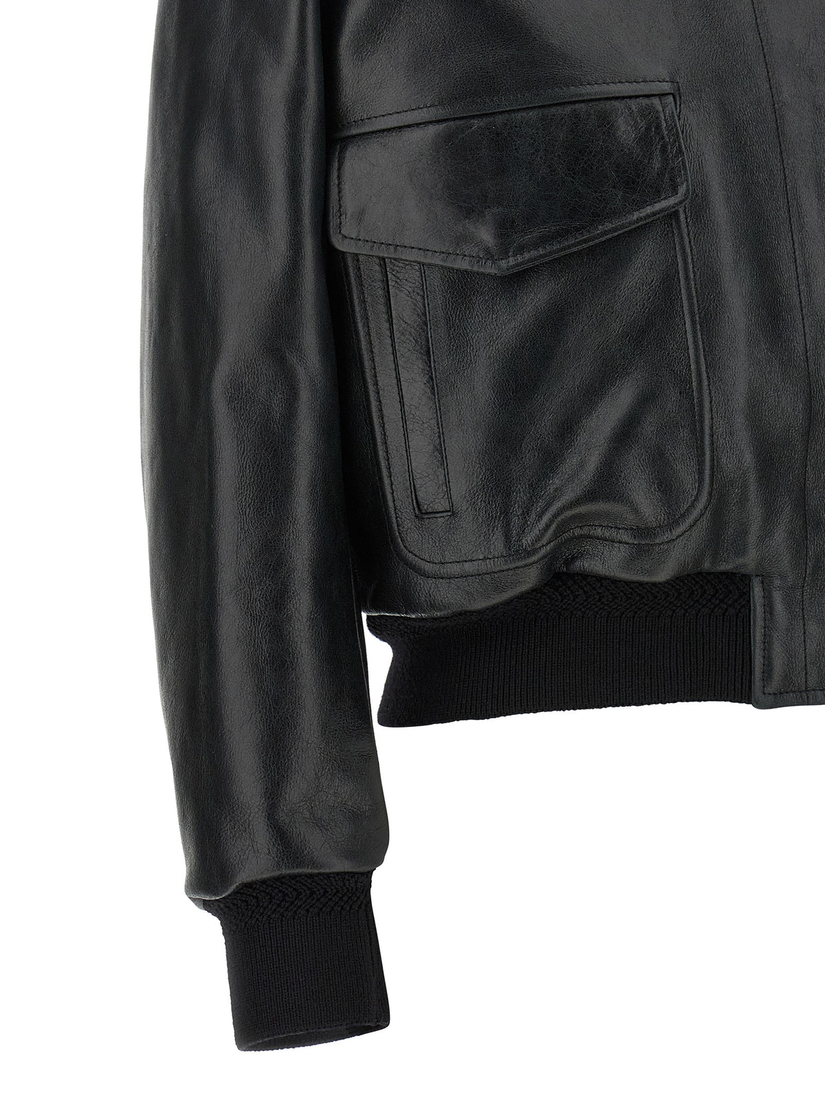 Tom Ford Black Lamb Leather Jacket - Timeless Luxury Redefined