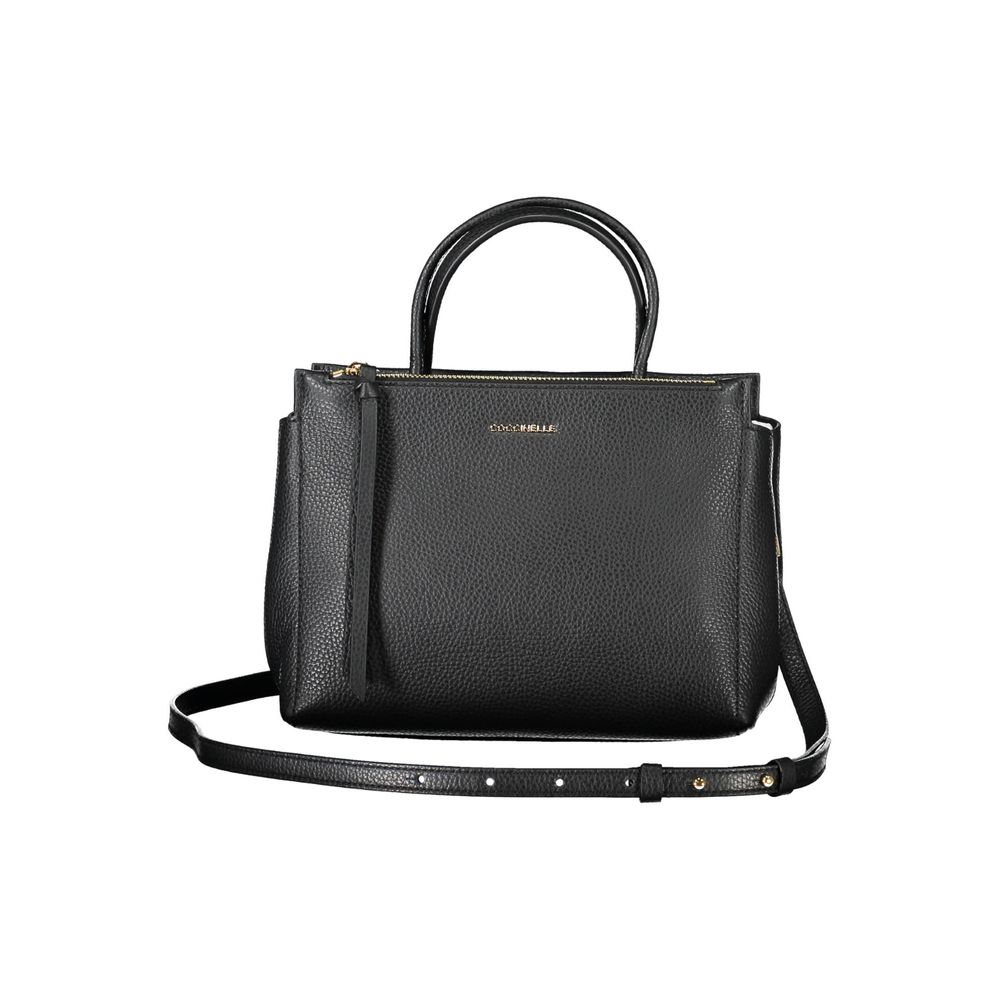 Coccinelle Black Leather Handbag - Timeless Luxury Redefined