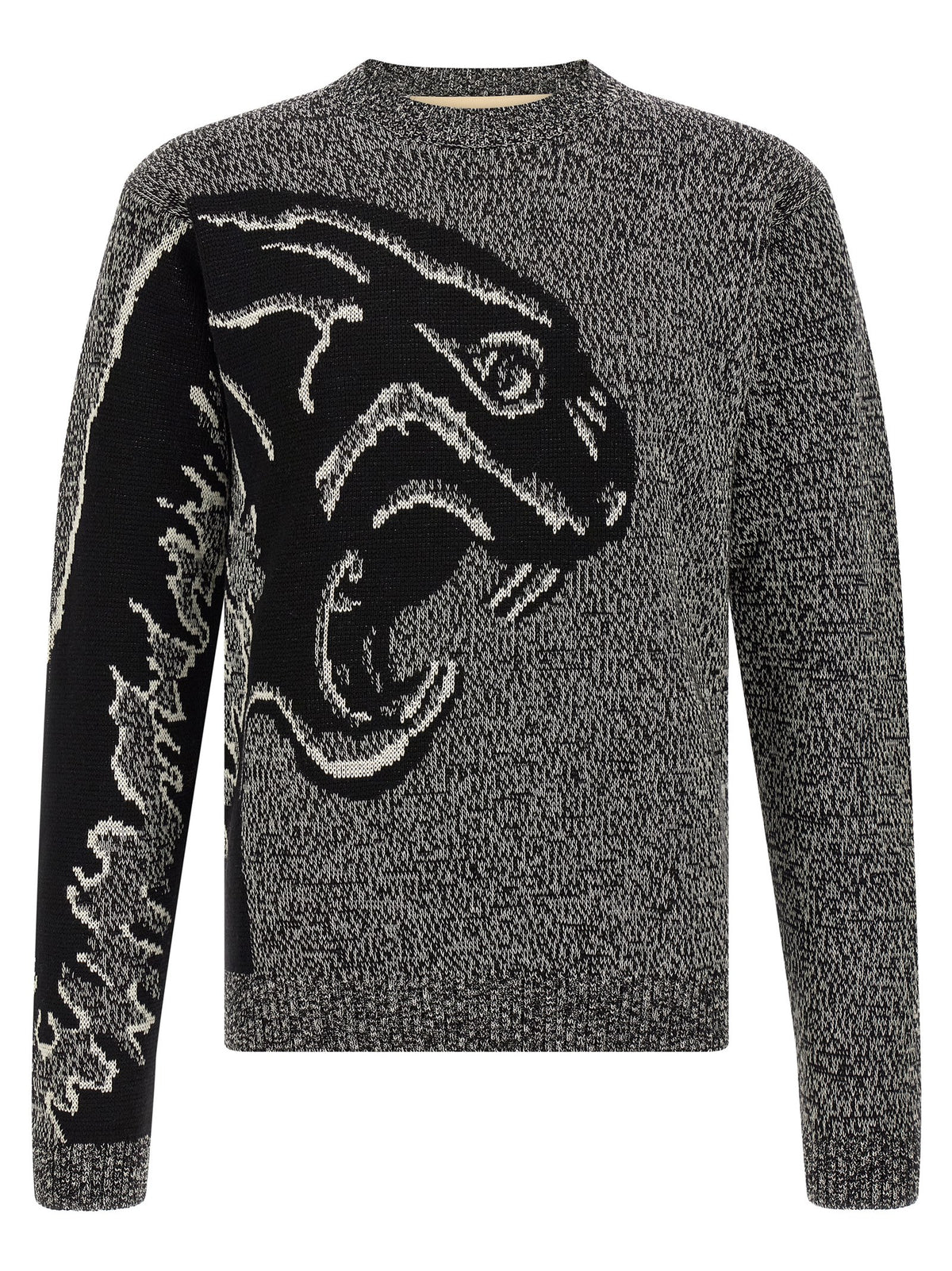 Valentino Garavani Bicolor Virgin Wool Cardigan - Luxe Elegance