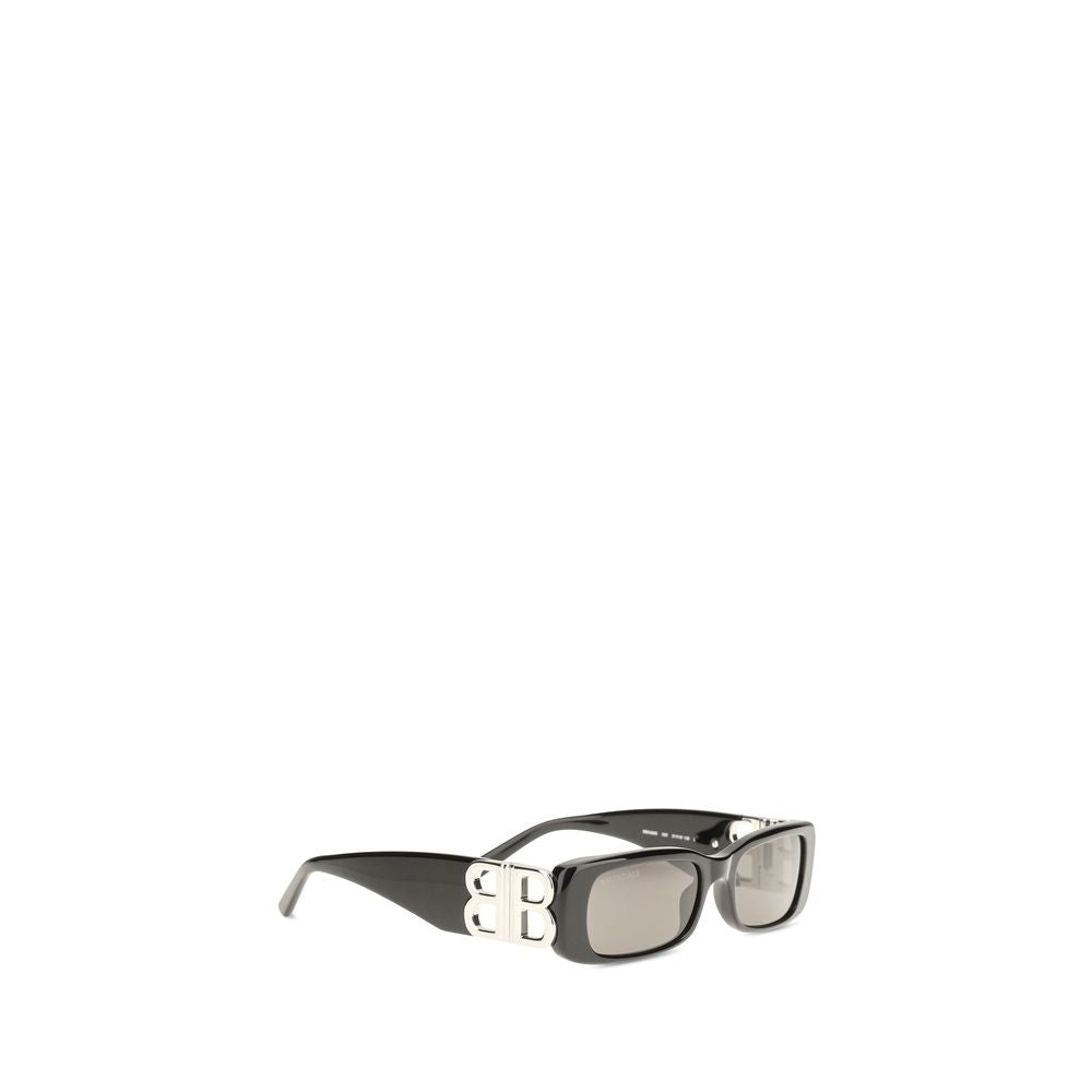 Indulge in the elegance of Balenciaga's Black Acetate Sunglasses, where exquisite craftsmanship meets modern sophistication, perfect for those who embody luxury and style.