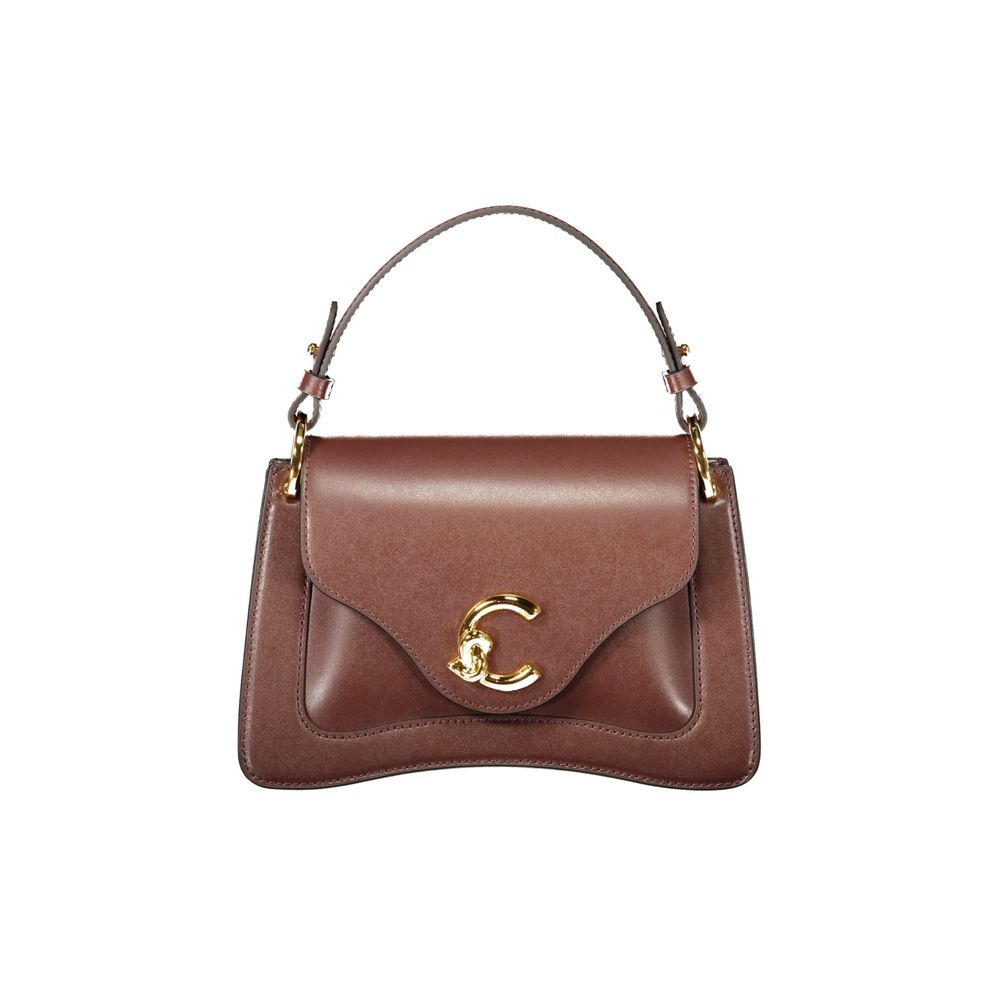 Coccinelle Brown Leather Handbag - Timeless Luxury Redefined