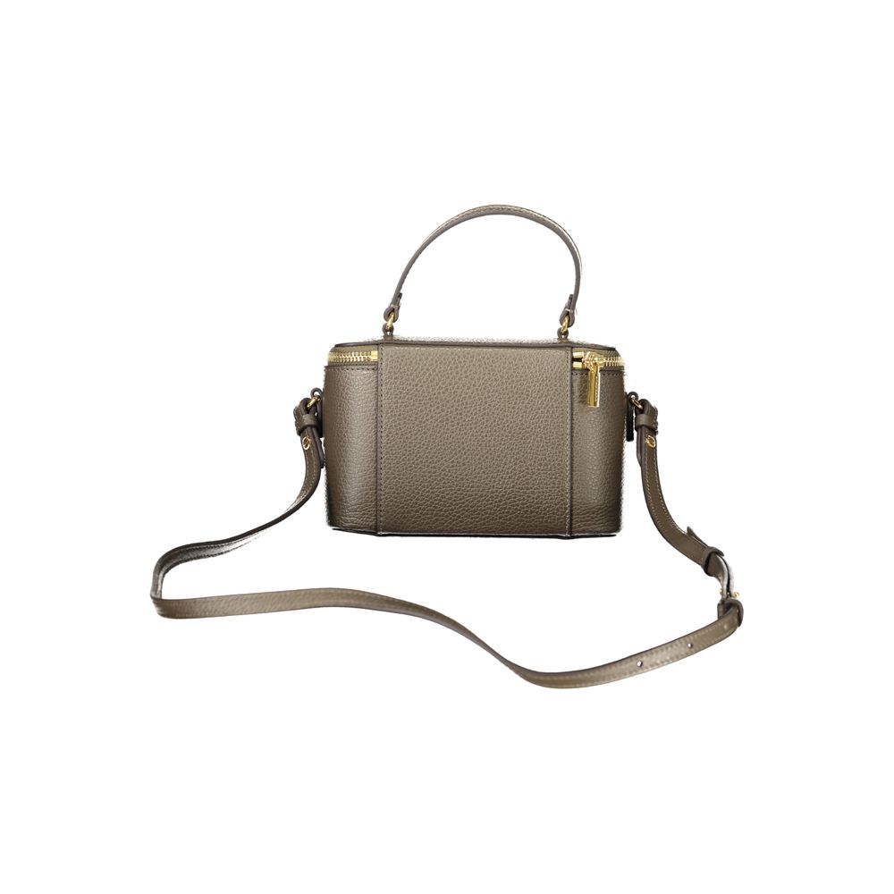 Discover the Coccinelle Brown Leather Handbag, a masterpiece of artisanal craftsmanship that elevates your style with luxurious elegance and timeless sophistication.
