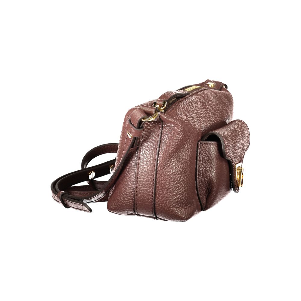 Coccinelle Brown Leather Handbag - Timeless Luxury Accessory