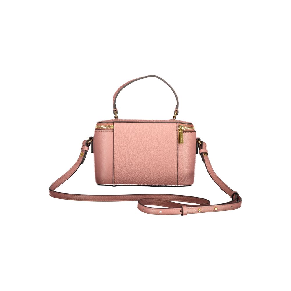 Coccinelle Pink Leather Handbag - Timeless Luxury Redefined