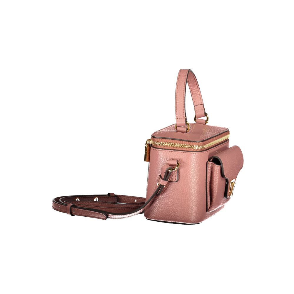 Coccinelle Pink Leather Handbag - Timeless Luxury Redefined
