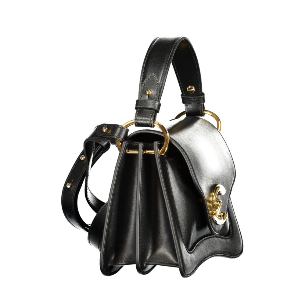 Elevate your style with the Coccinelle Black Leather Handbag, a timeless blend of elegance and functionality, crafted for those who appreciate luxury and sophistication.