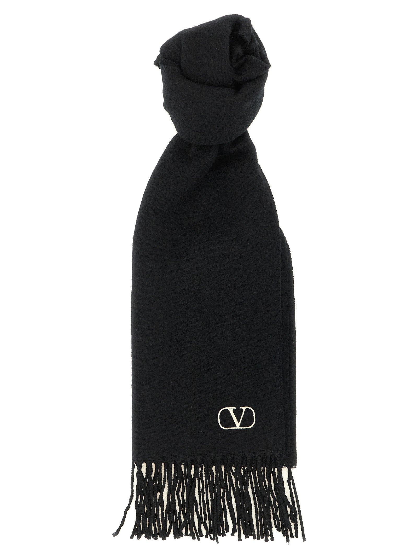 Valentino Garavani Bicolor Cashmere Scarf - Timeless Luxury Accessory