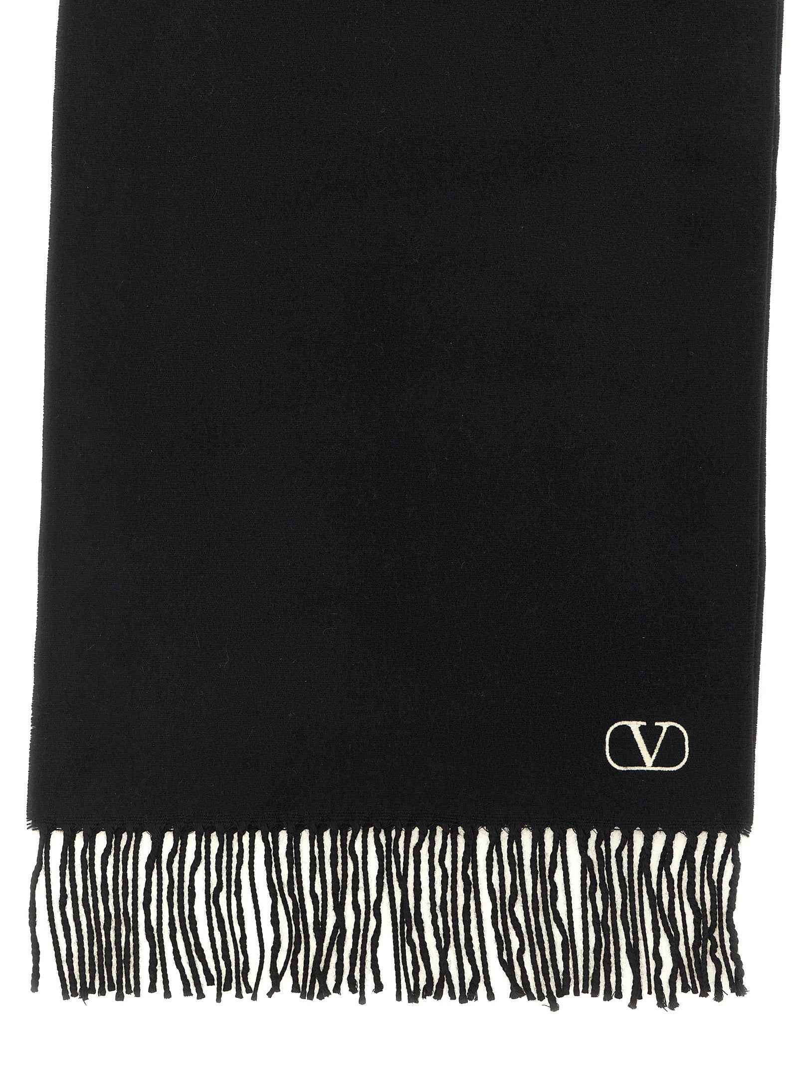 Valentino Garavani Bicolor Cashmere Scarf - Timeless Luxury Accessory