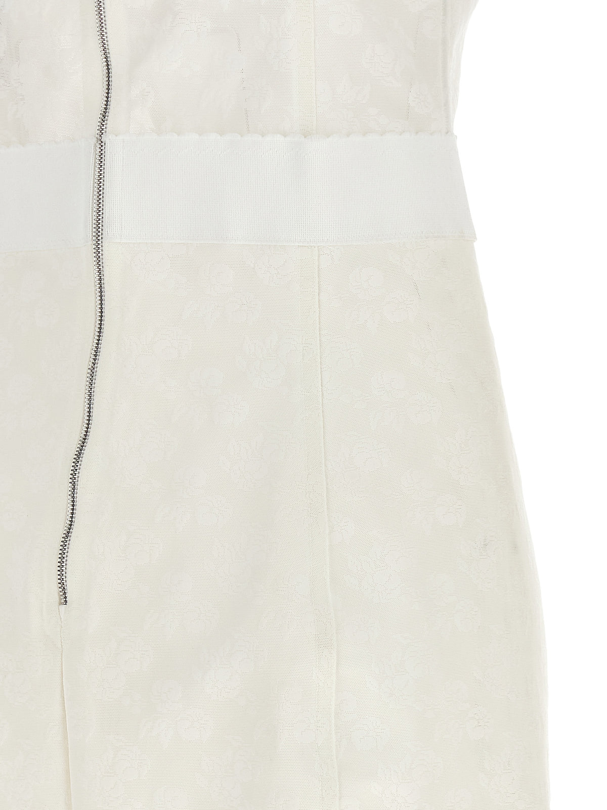 Dolce & Gabbana White Midi Dress - Exquisite Italian Elegance