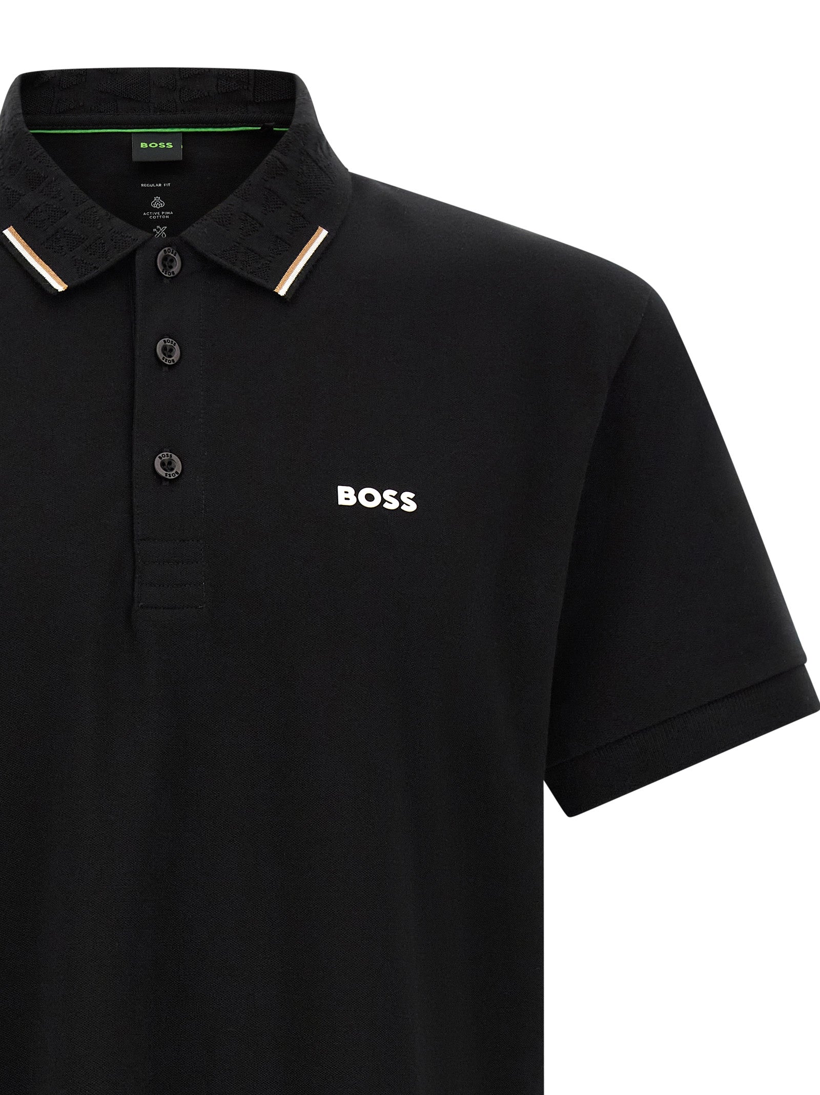 Hugo Boss Black Cotton Polo Shirt - Timeless Luxury for All