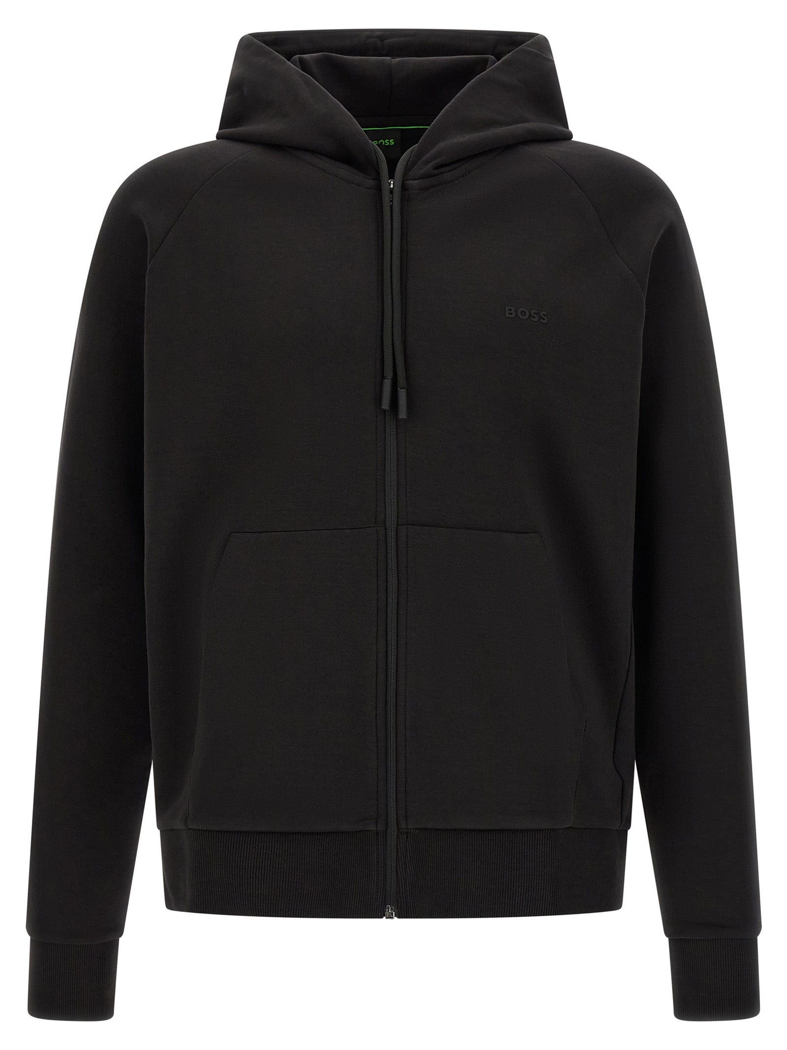 Hugo Boss Black Cotton Sweatshirt - Timeless Luxury Essentials